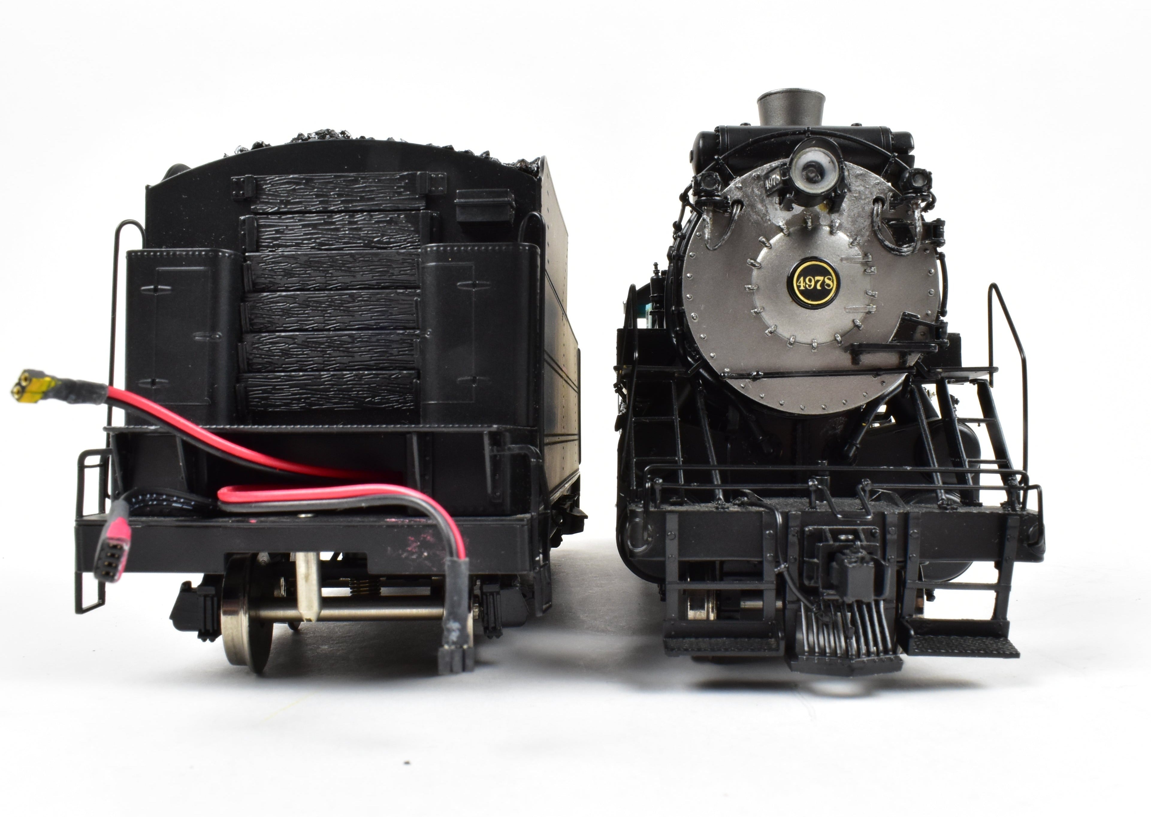 Sunset Models 3rd Rail O Scale Brass CB&Q Burlington Route O - 1a 2 - 8 - 2 FP #4978 with ESU DCC & Sound