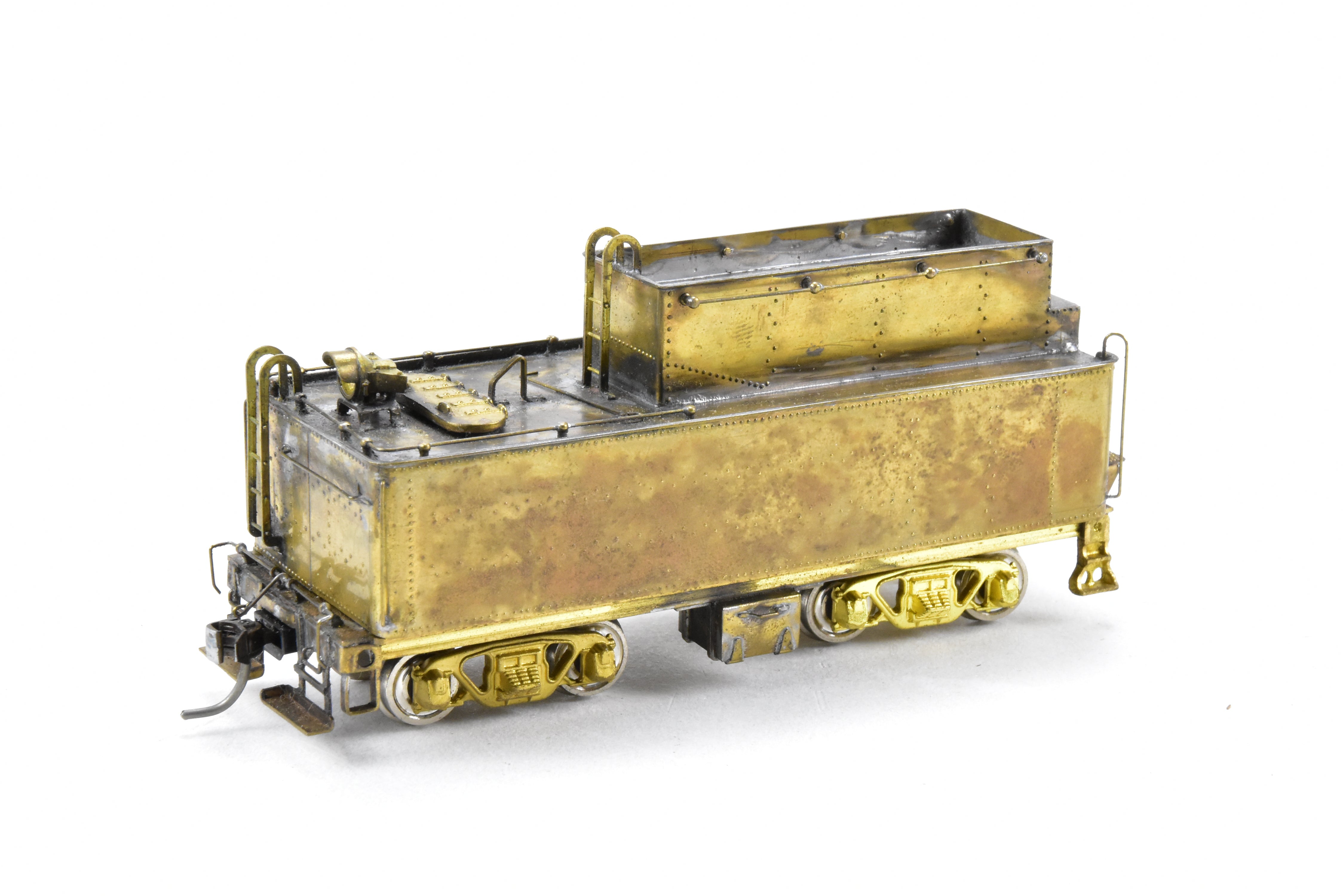 Exquisite HO Scale Brass Custom Model of Missouri Pacific 0-8-0 No. 9701 Scratch Built by Joe G. Collias - One-of-a-Kind Collector's Item