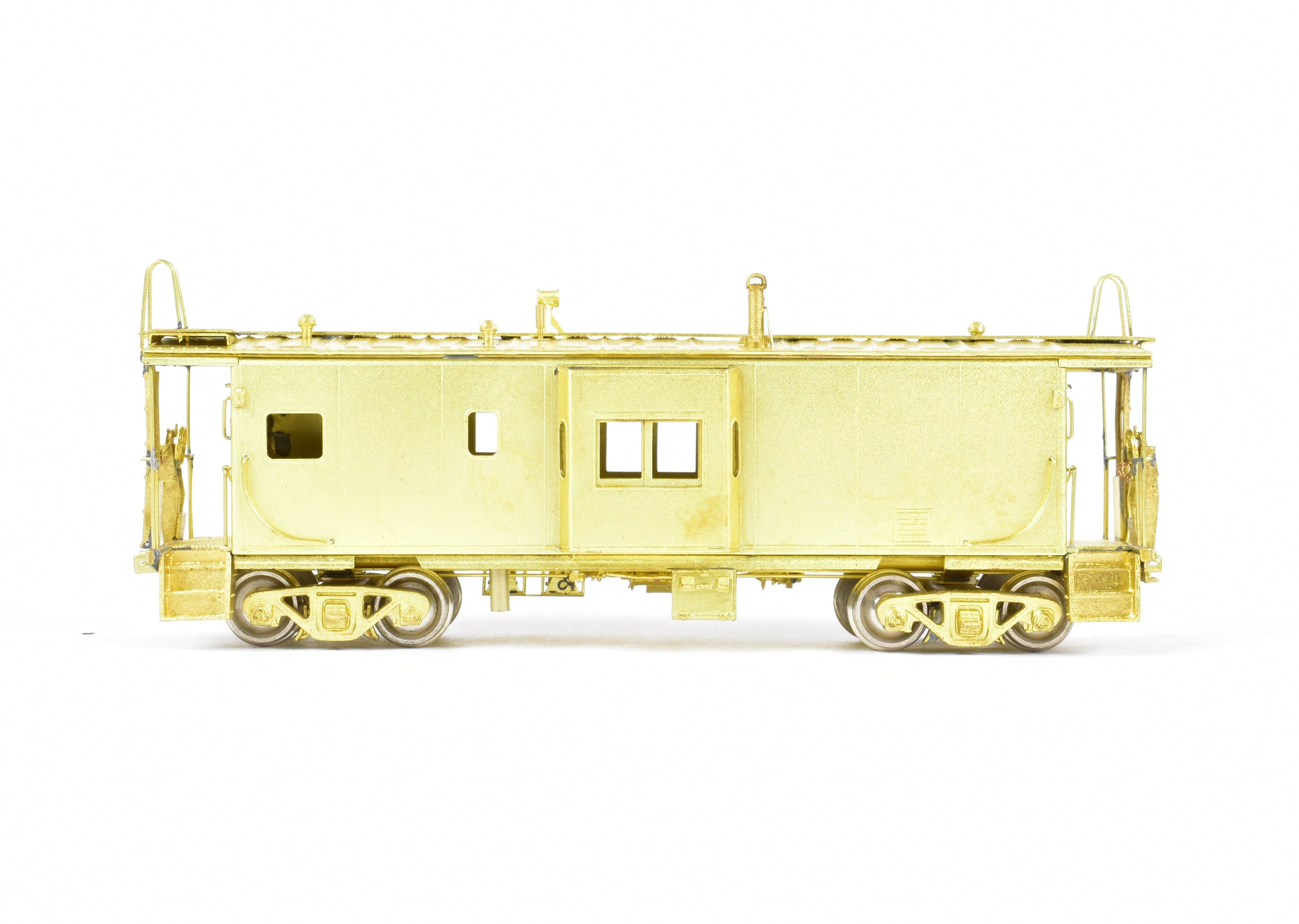 HO Scale Brass Conventional Bay Window Caboose - OMI (Overland Models, Inc.) Union Pacific CA - 13 Caboose with Roof Walk for Model Trains
