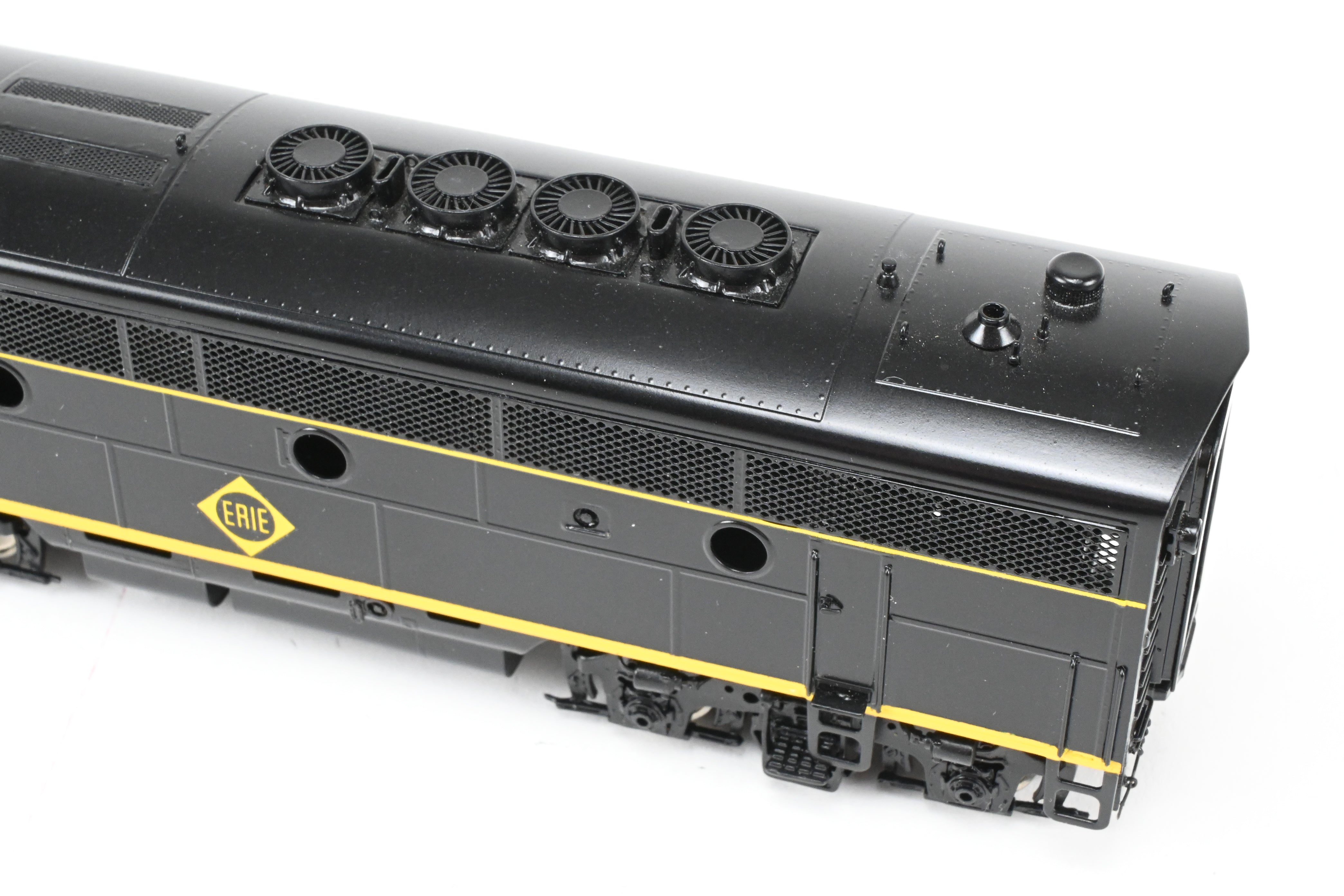 HO Scale Brass Erie Railroad EMD F3A/F3B/F3A 1500 HP Phase II/III FP Set by Oriental Limited