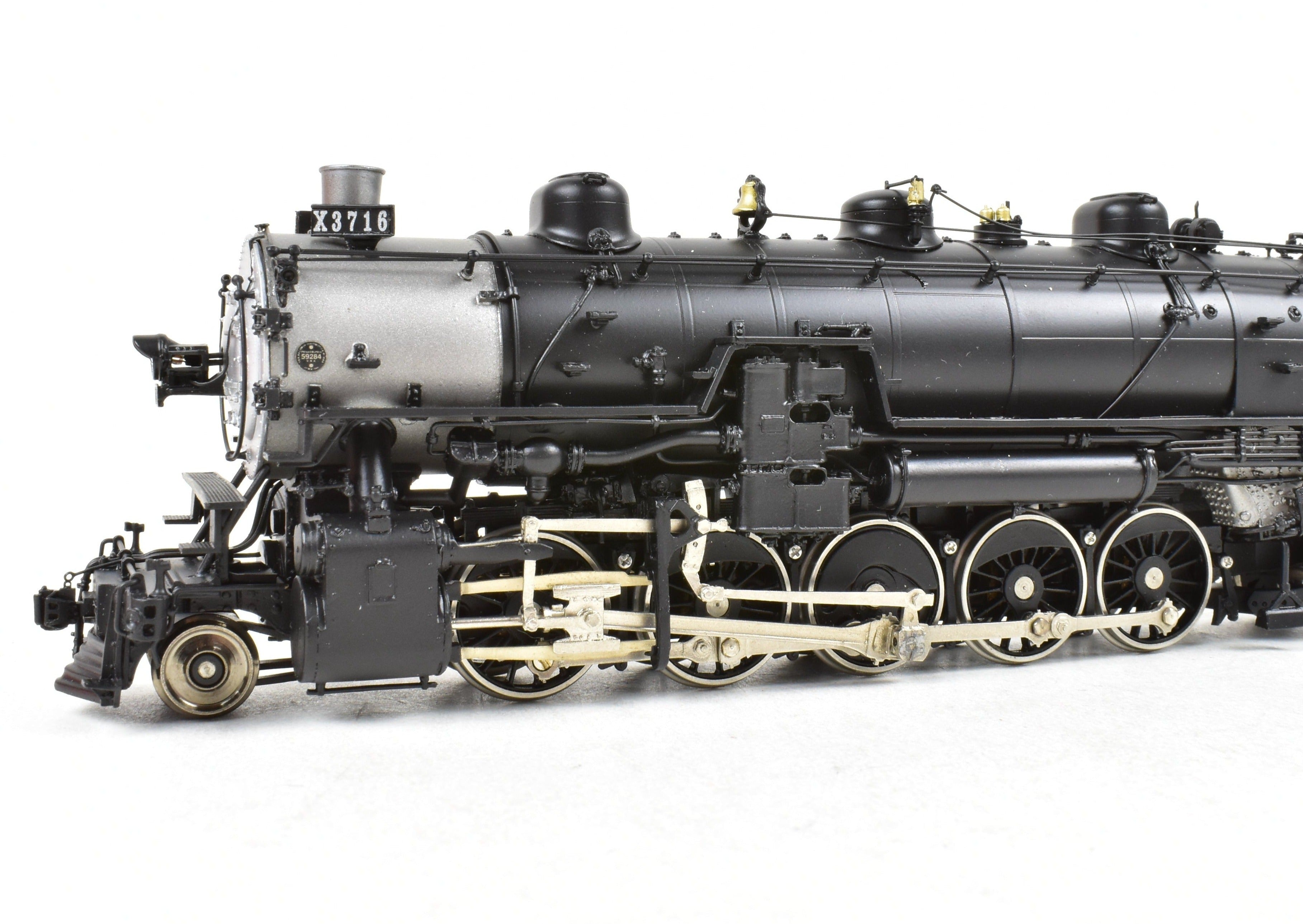 HO Scale Brass Precision Scale Co. Southern Pacific F-4 2-10-2 Factory Painted Locomotive Model No. 3716