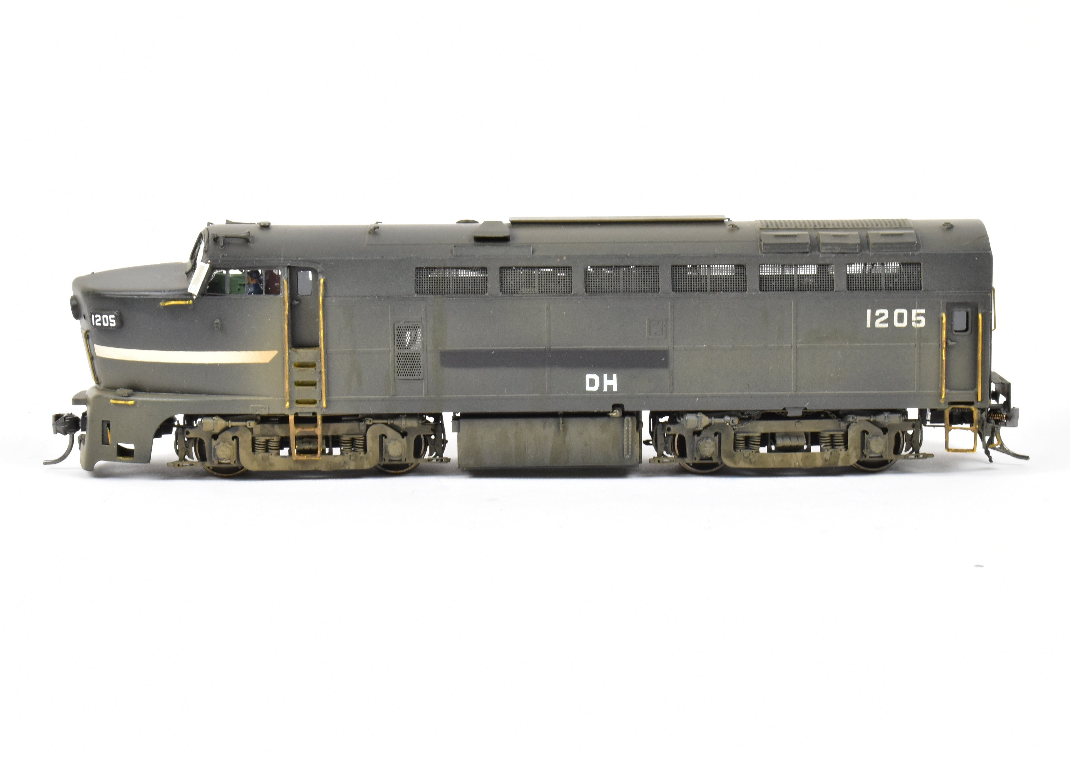 HO Brass OMI - Overland Models' D&H BLW RF-16 Shark Nose A-unit No. 1206 in NYC/D&H Patch