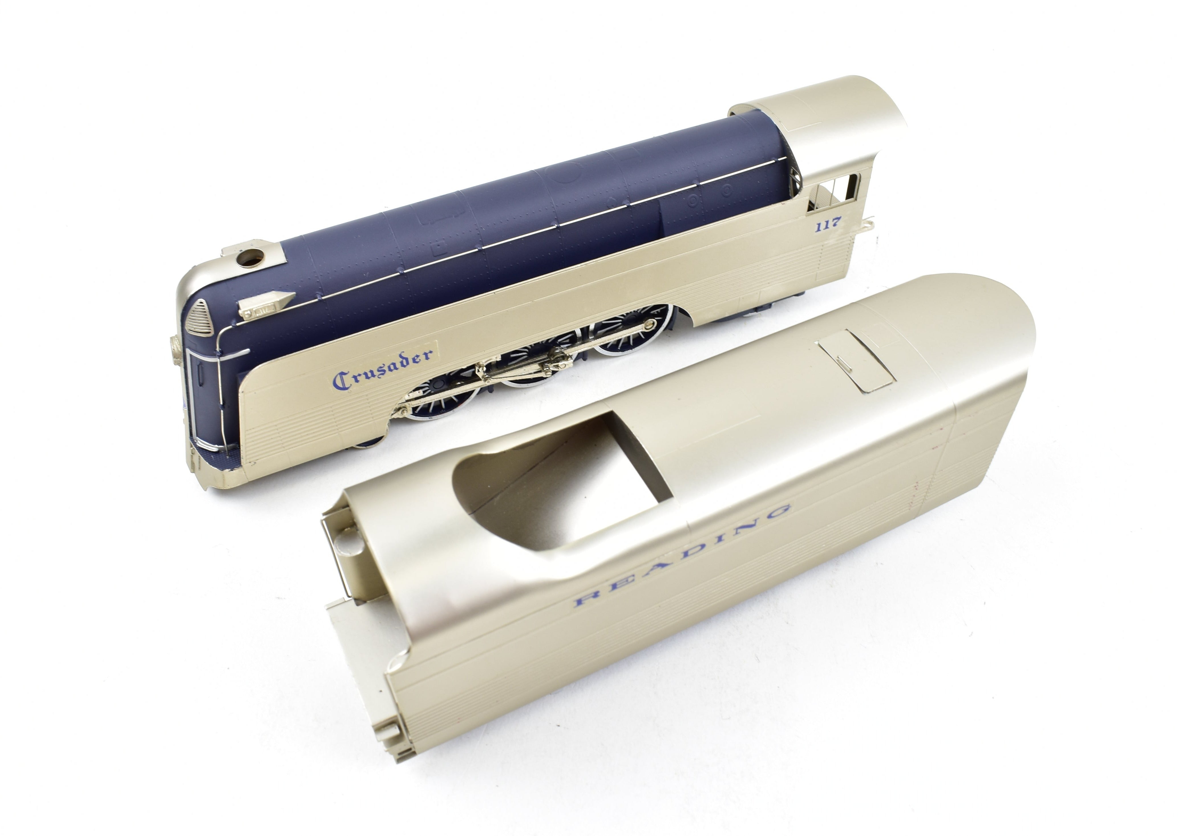 HO Scale Custom Brass Reading G-1b 4-6-2 Crusader Famous Train #1 FP Model by NJ Custom Brass