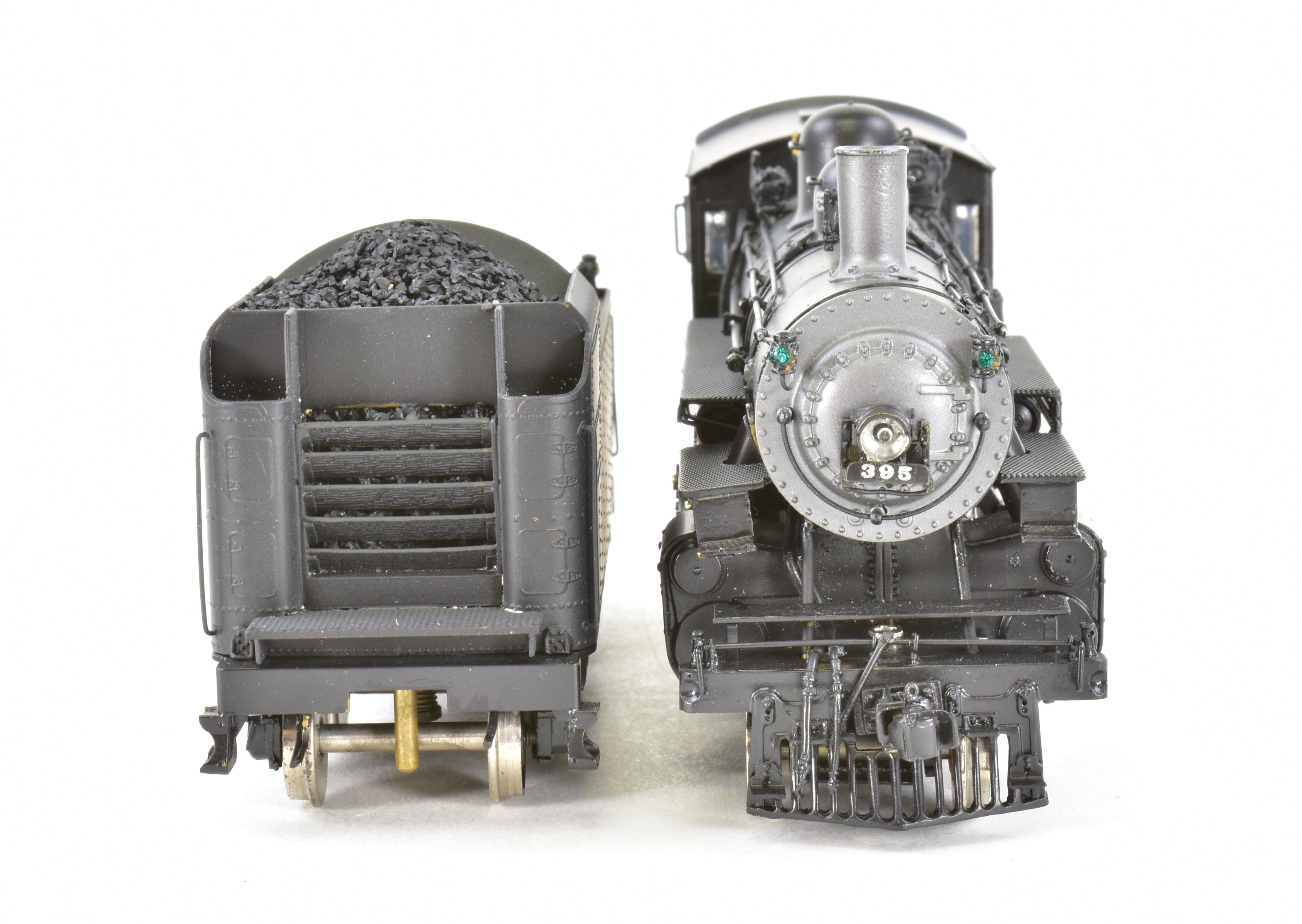 HO Scale Brass Model Train - Overland Models' Chicago & North Western D 4-4-2 Atlantic Professionally Painted Locomotive