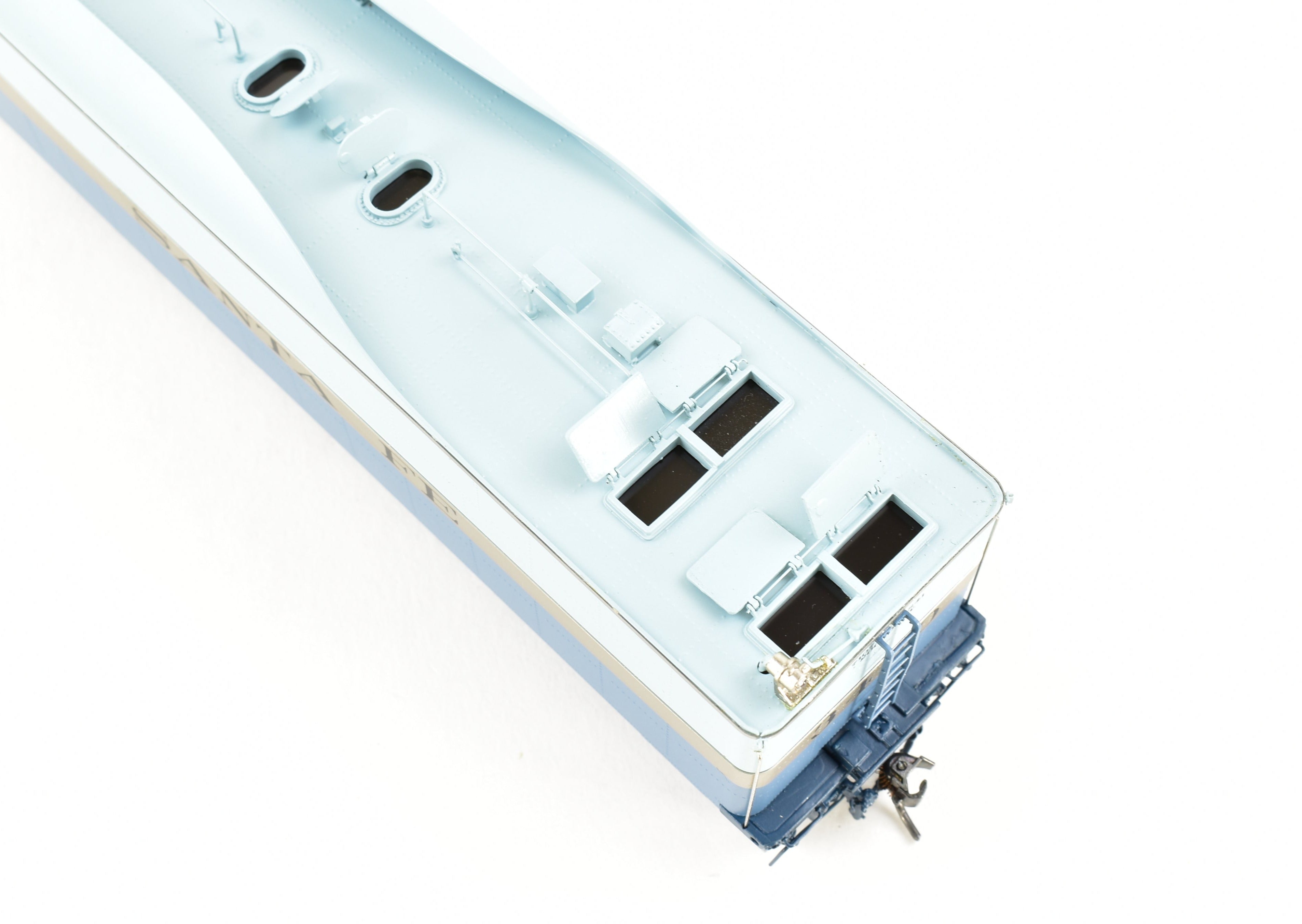 HO Brass Precision Scale Co. ATSF Santa Fe 4-6-4 #3460 Blue Goose Hudson FP Rare Model