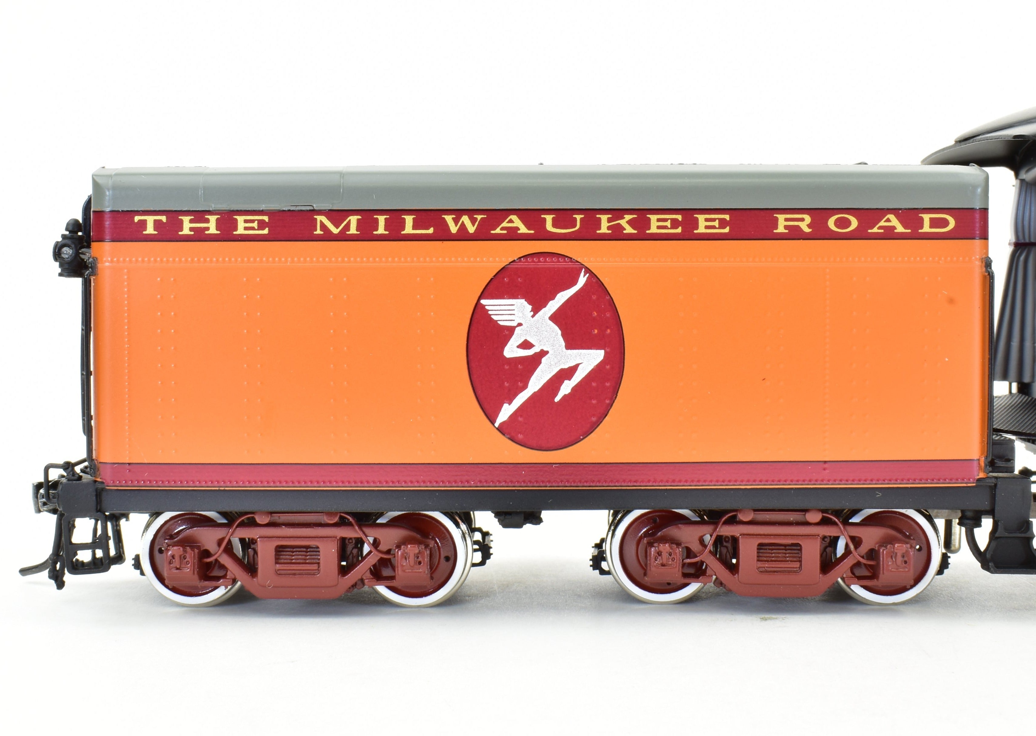 HO Scale Brass Precision Scale Co. Milwaukee Road 4-6-0 G-6PS Cut Skirt FP #10 Model