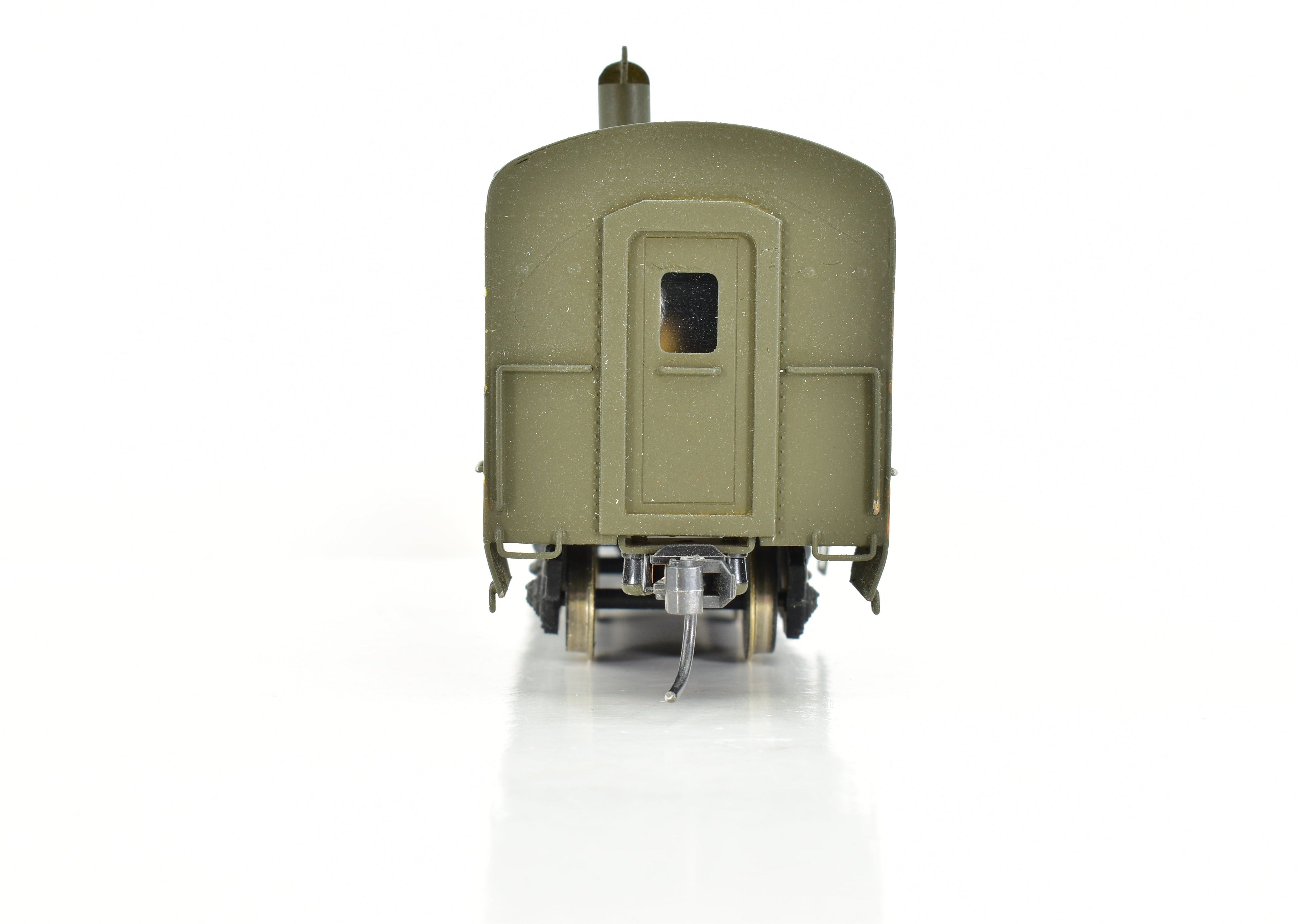 HO Scale Custom Painted Brass Ranch Car Model by S. Soho & Co., Great Northern #1240, Empire Builder No. 1242 'Hidden Lake'