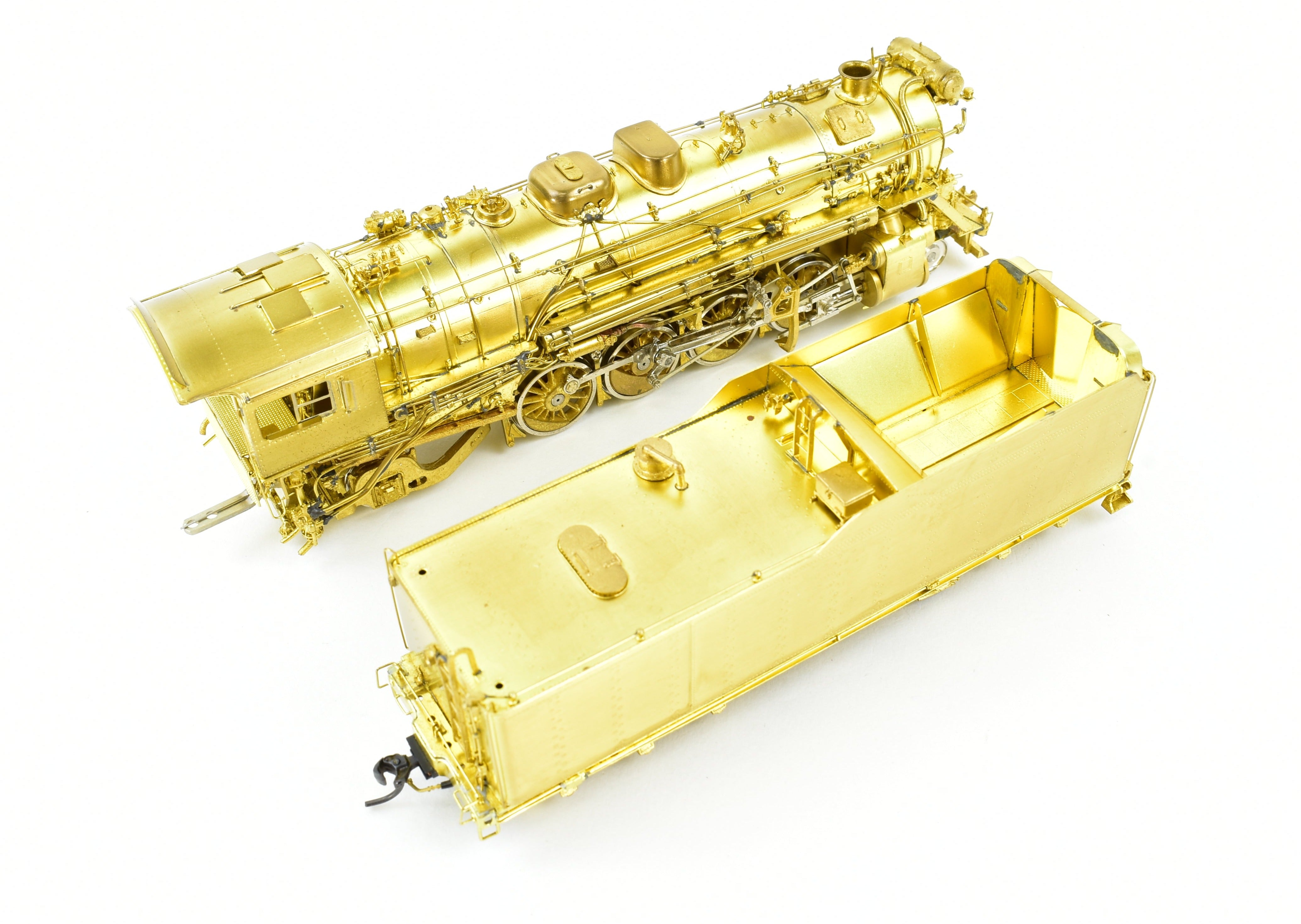 HO Scale Brass OMI - Overland Models New York Central H-10a 2-8-2 Elesco Feed Water Heater Model Train