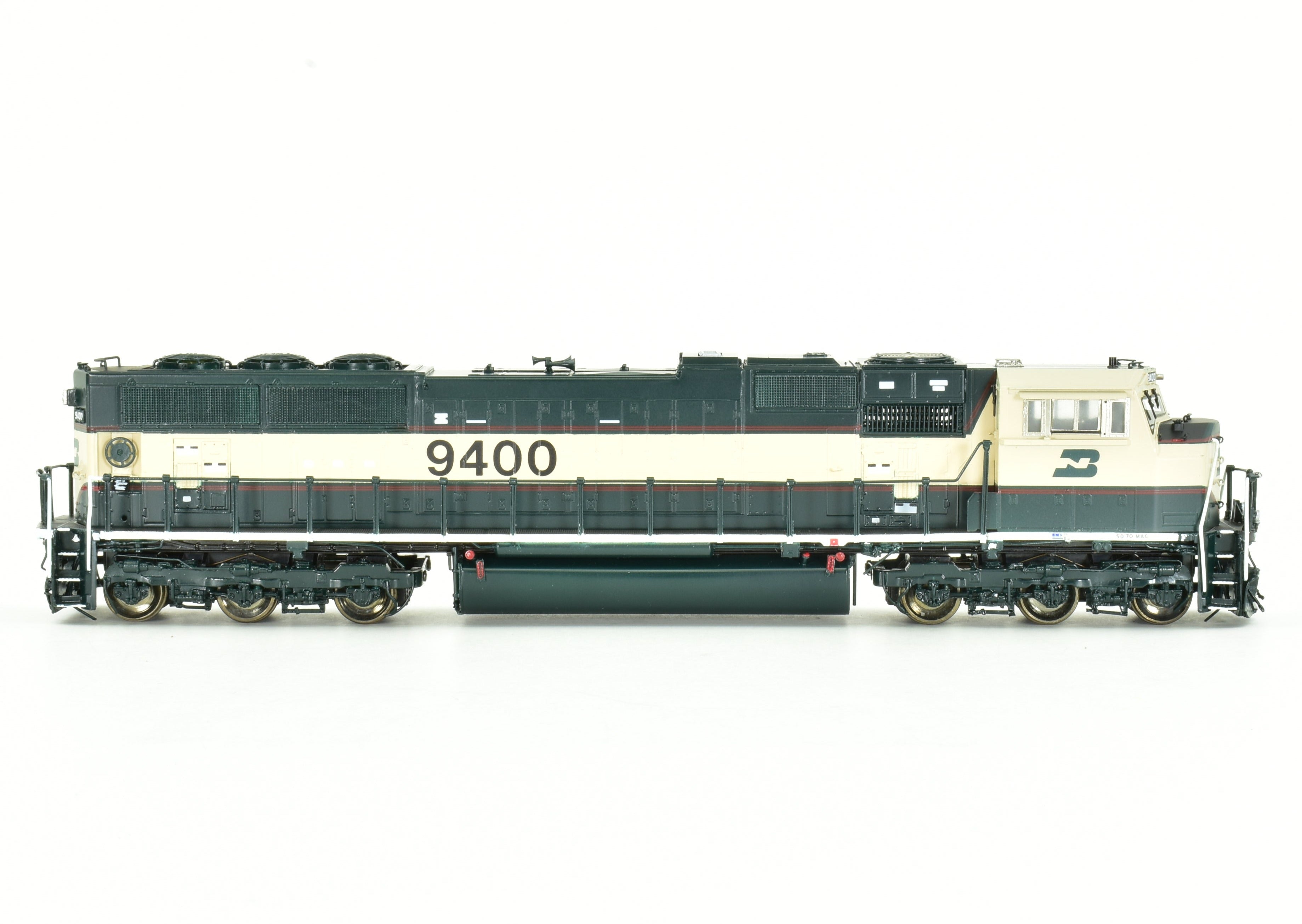 HO Scale Brass OMI BN Burlington Northern SD70MAC FP Locomotive No. 9400