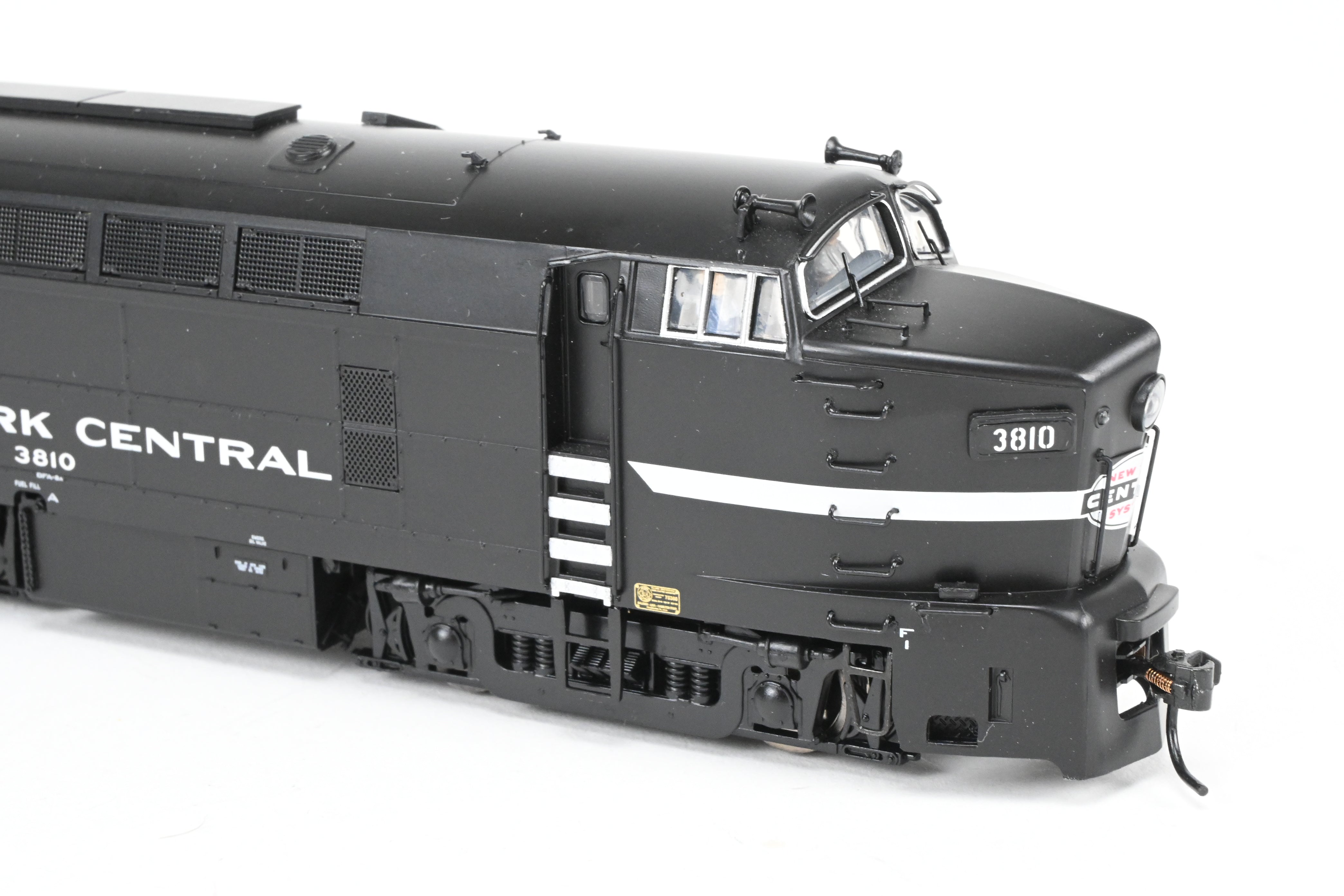 HO Scale Model Train Set - Broadway Limited Imports Paragon 2 New York Central Baldwin RF - 16A/B Cigar Band Locomotive Set with DCC and Sound (Sold As - Is, B - Unit Sound Malfunctioning)