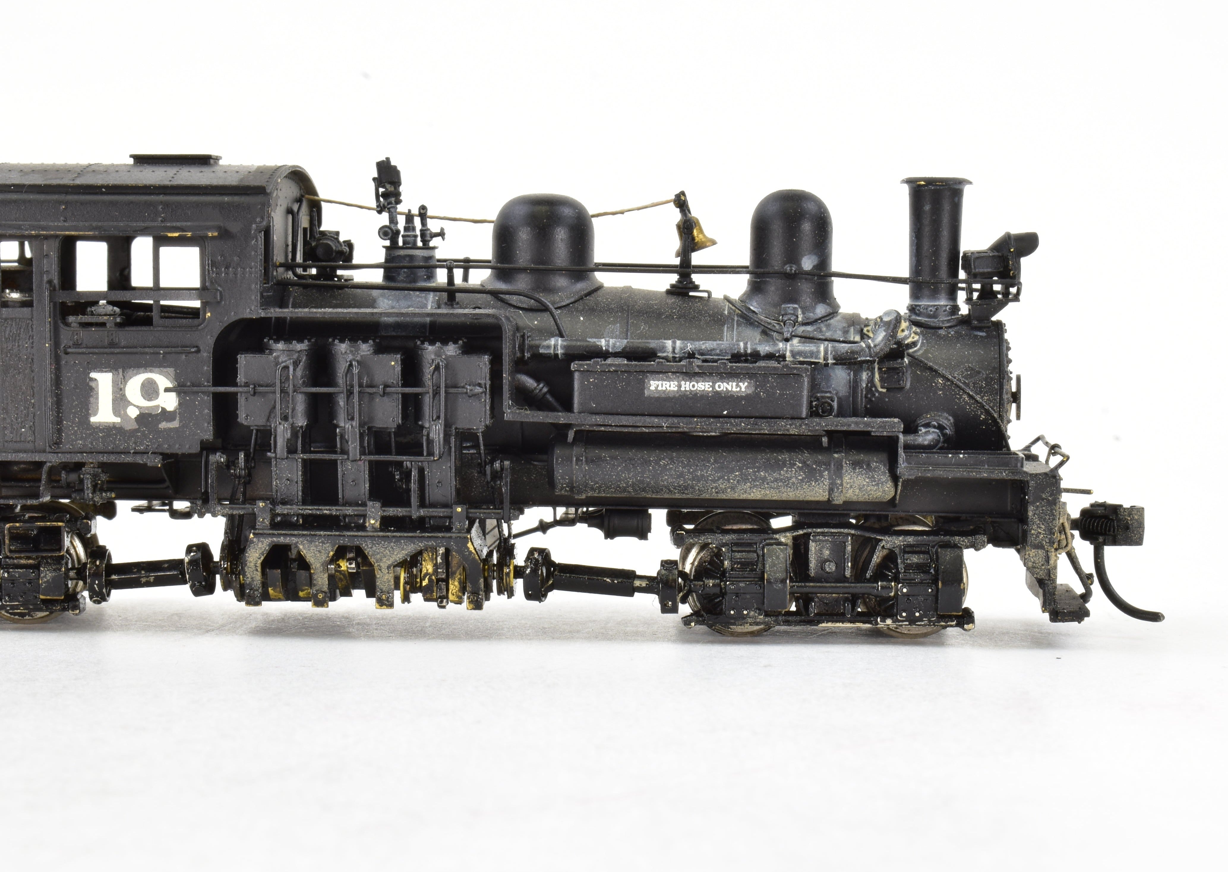 HO Scale Brass Westside Model Co. Westside Lumber Co. 3-Truck Shay Locomotive in Standard Gauge Version for Various Railroads