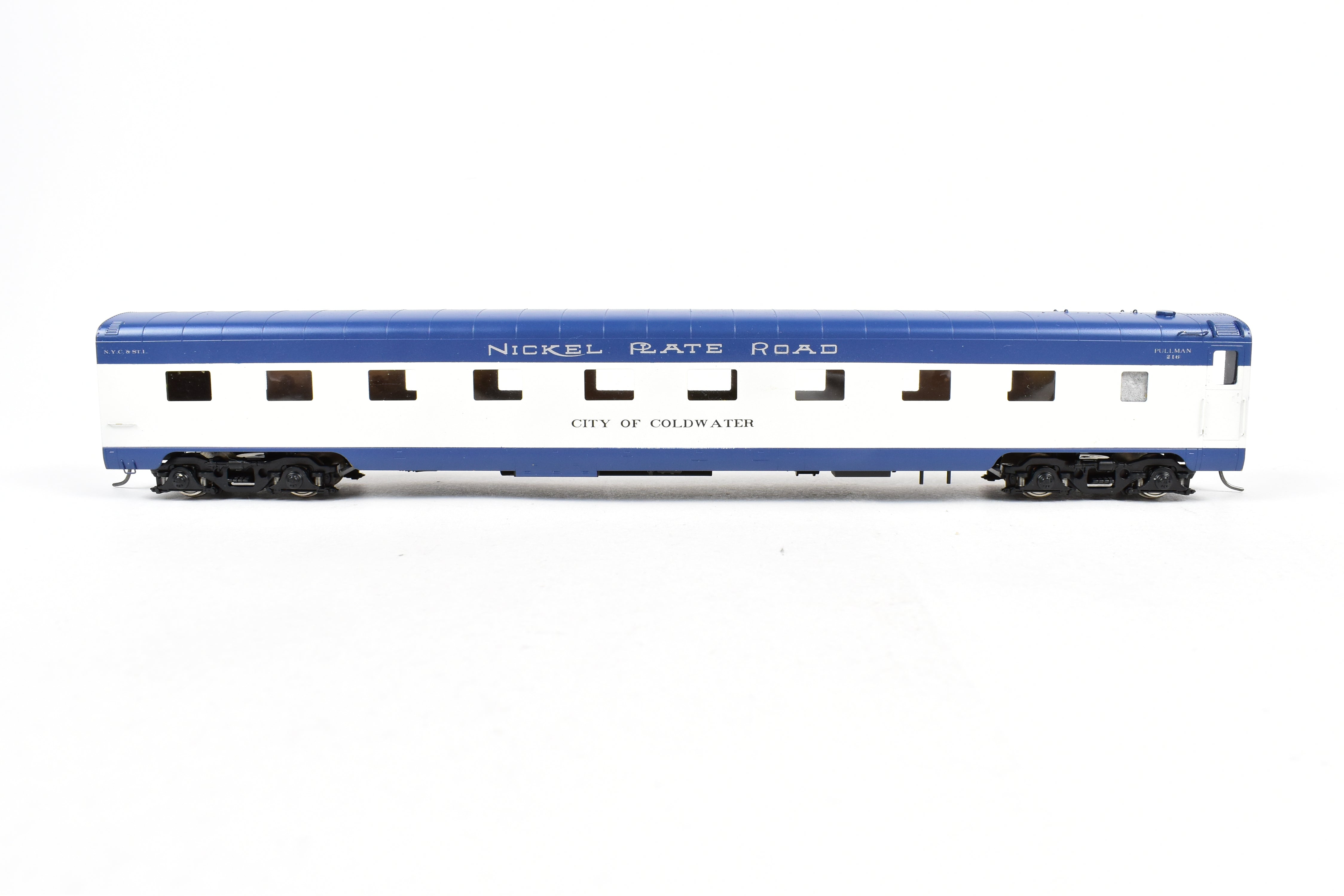High - Quality HO Scale Brass Great Brass Fleet NKP - Nickel Plate Road Pullman 17 - Roomette Sleeper CP Model Train Car