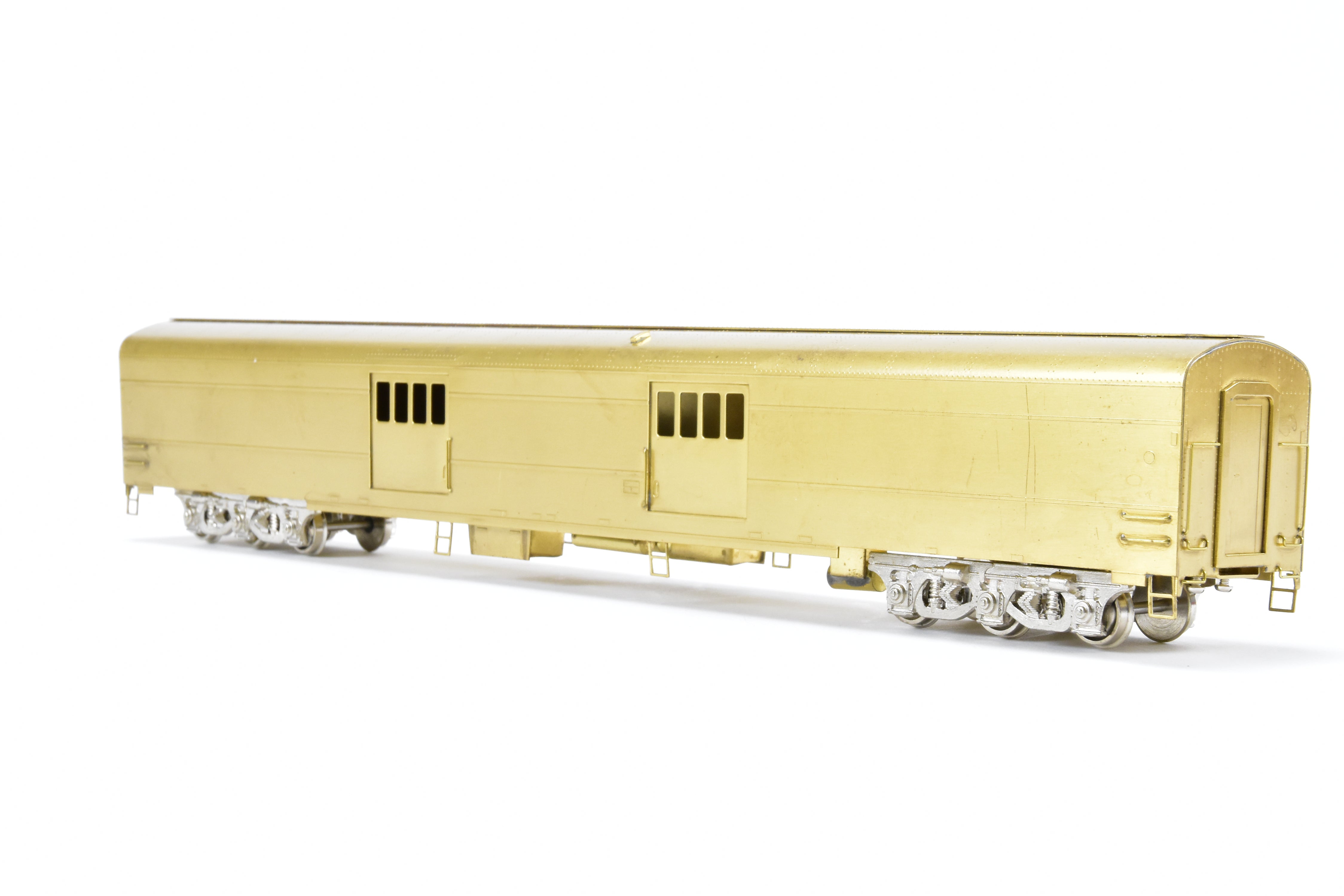 HO Scale Brass Model - S. Soho & Co. Union Pacific 1949 ACF 5700 Series Streamlined Baggage Car for Model Railroads