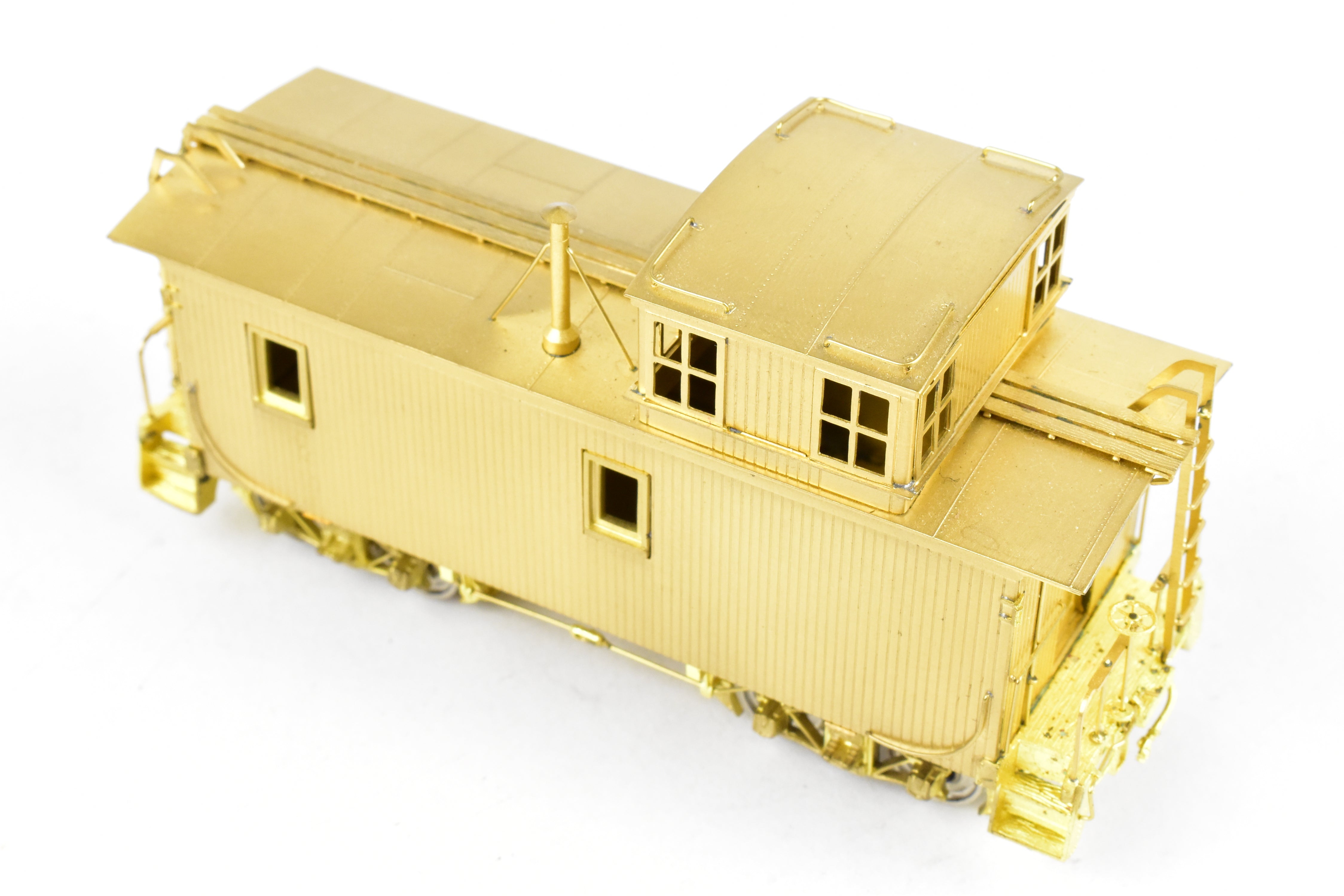 Collector's Edition HO Scale Brass Model of Beaver Creek Colorado Midland Wood Caboose