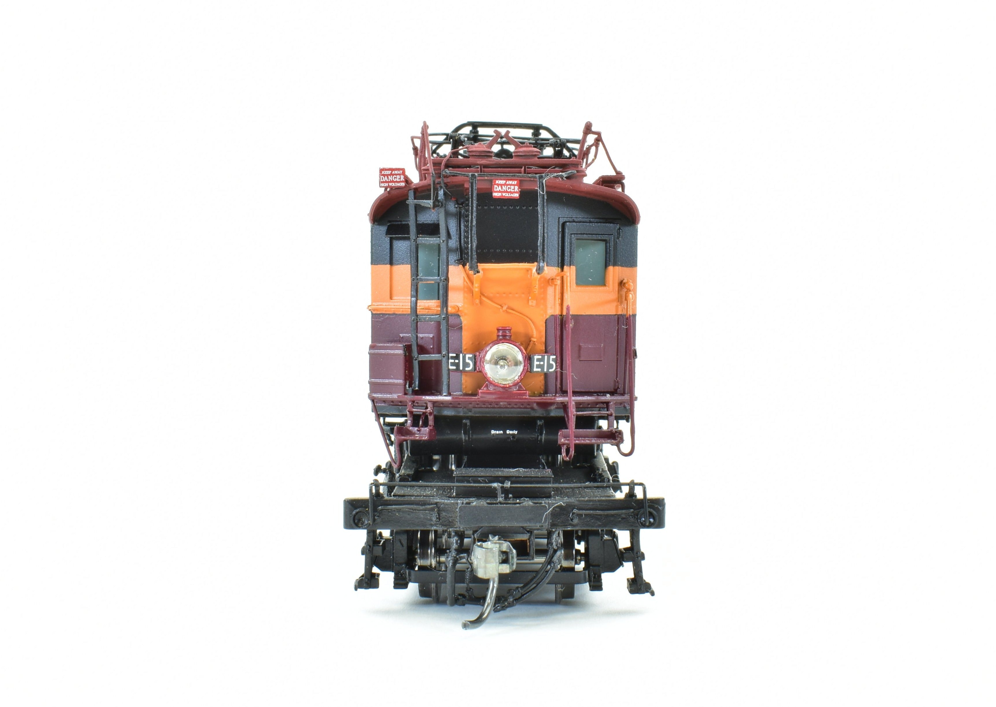 HO Scale Brass Precision Scale Co. Milwaukee Road EP-3 Quill Electric Factory Painted Model