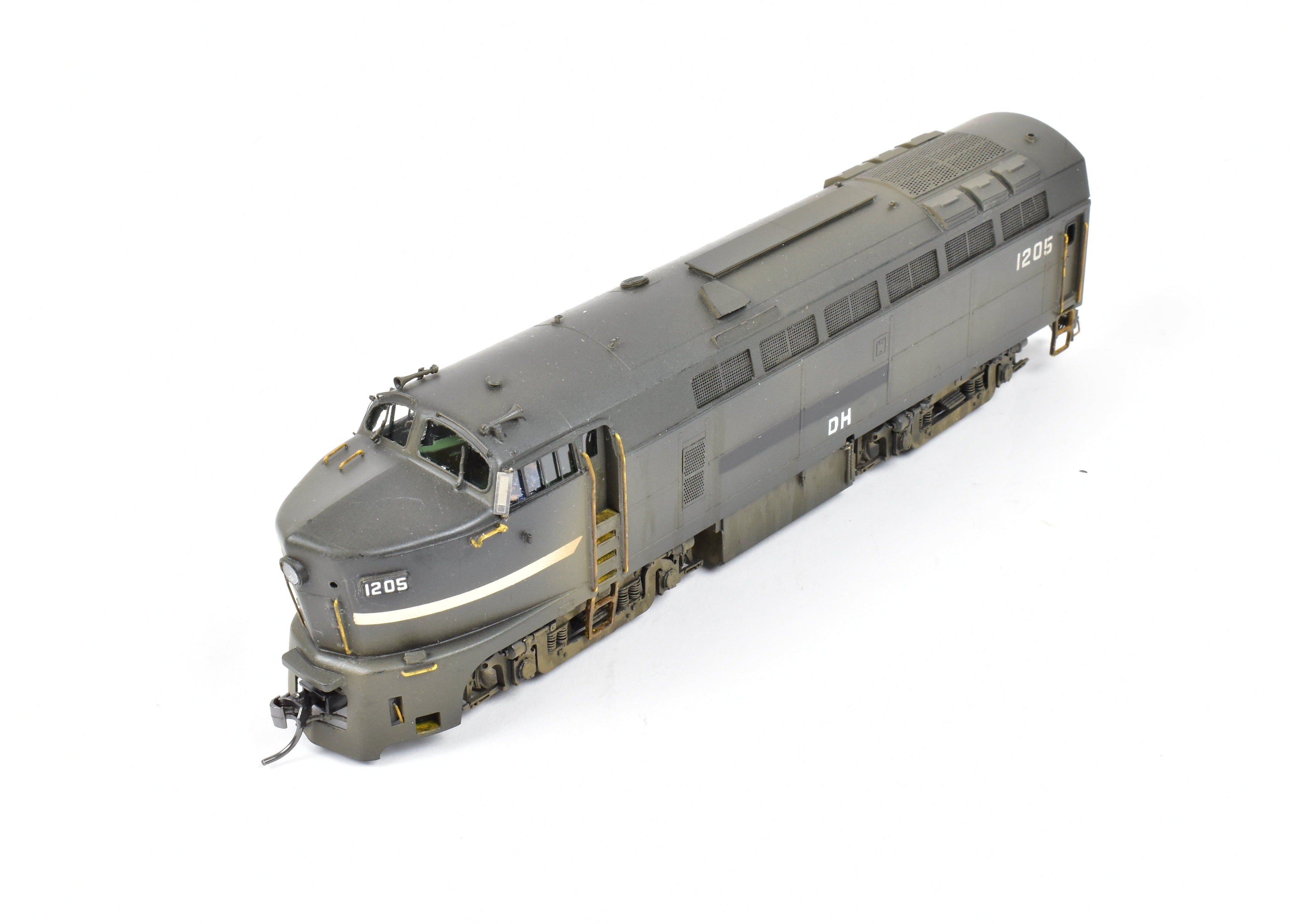 HO Brass OMI - Overland Models' D&H BLW RF-16 Shark Nose A-unit No. 1206 in NYC/D&H Patch