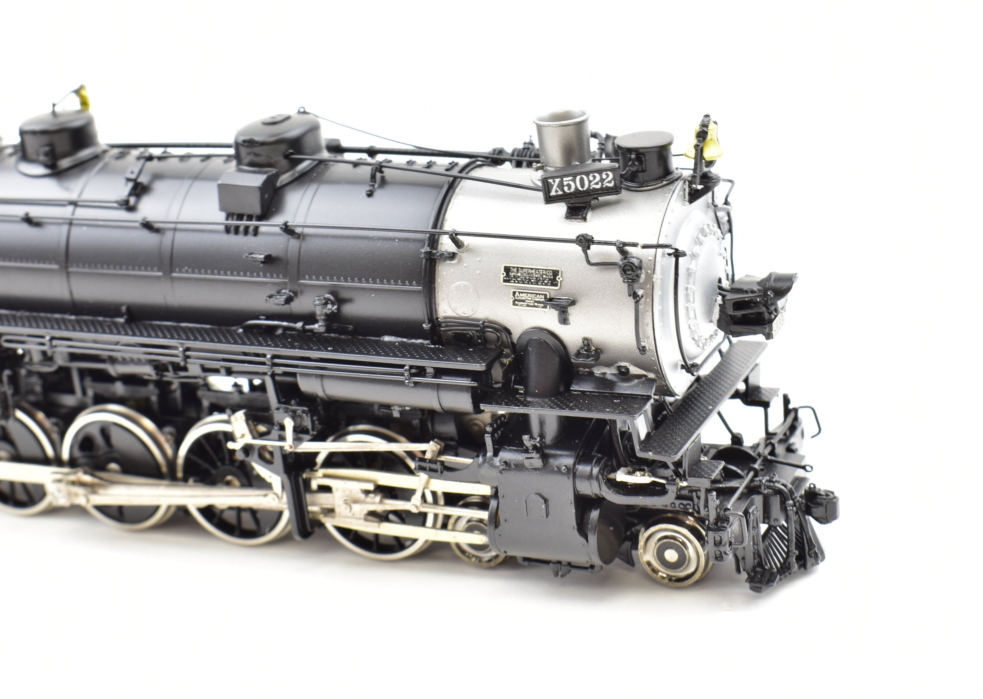 HO Scale Brass Precision Scale Co. SP 4-10-2 Factory Painted Locomotive #5022