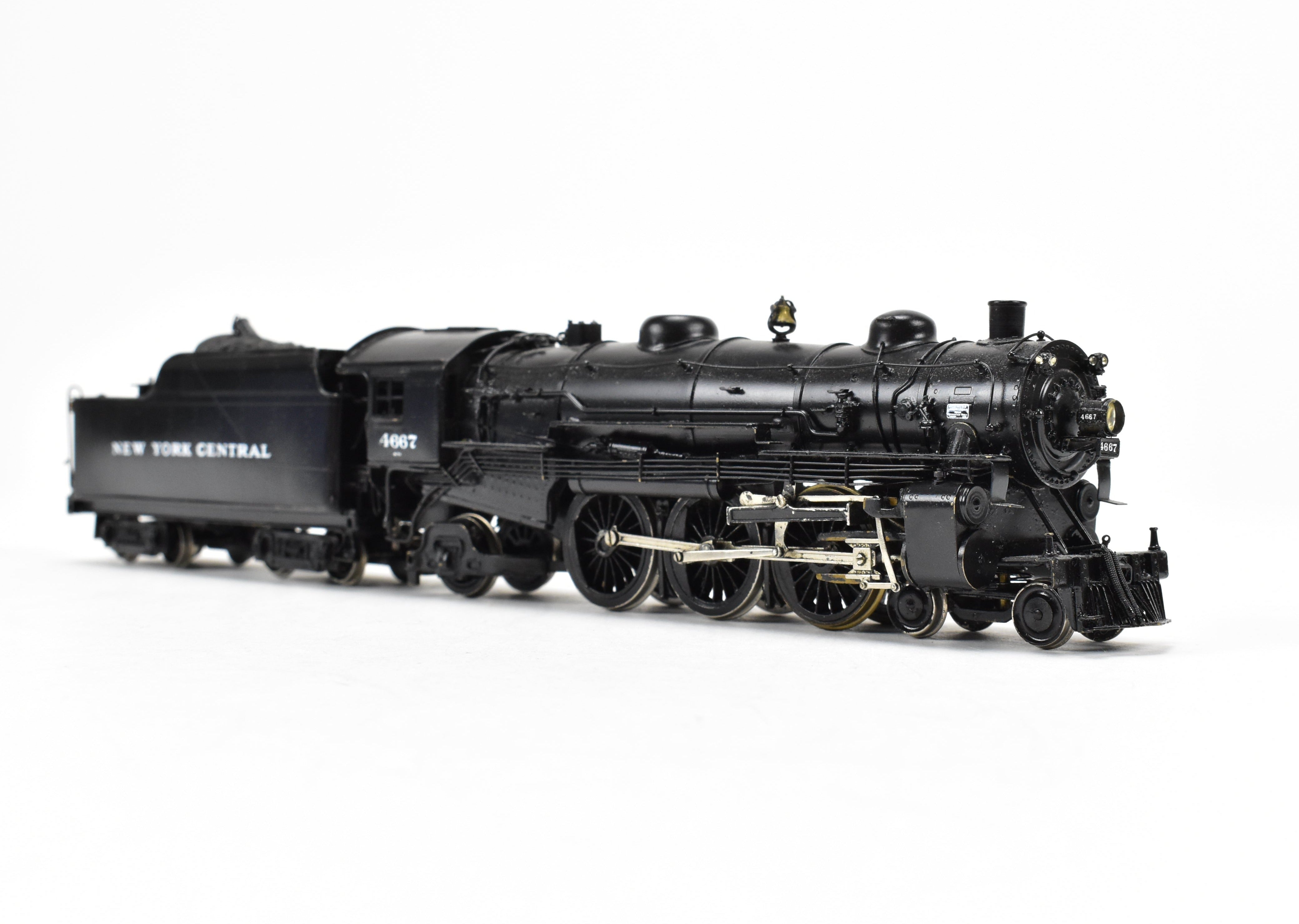 HO Scale Brass ALCO NYC New York Central K3Q 4-6-2 Model #4667
