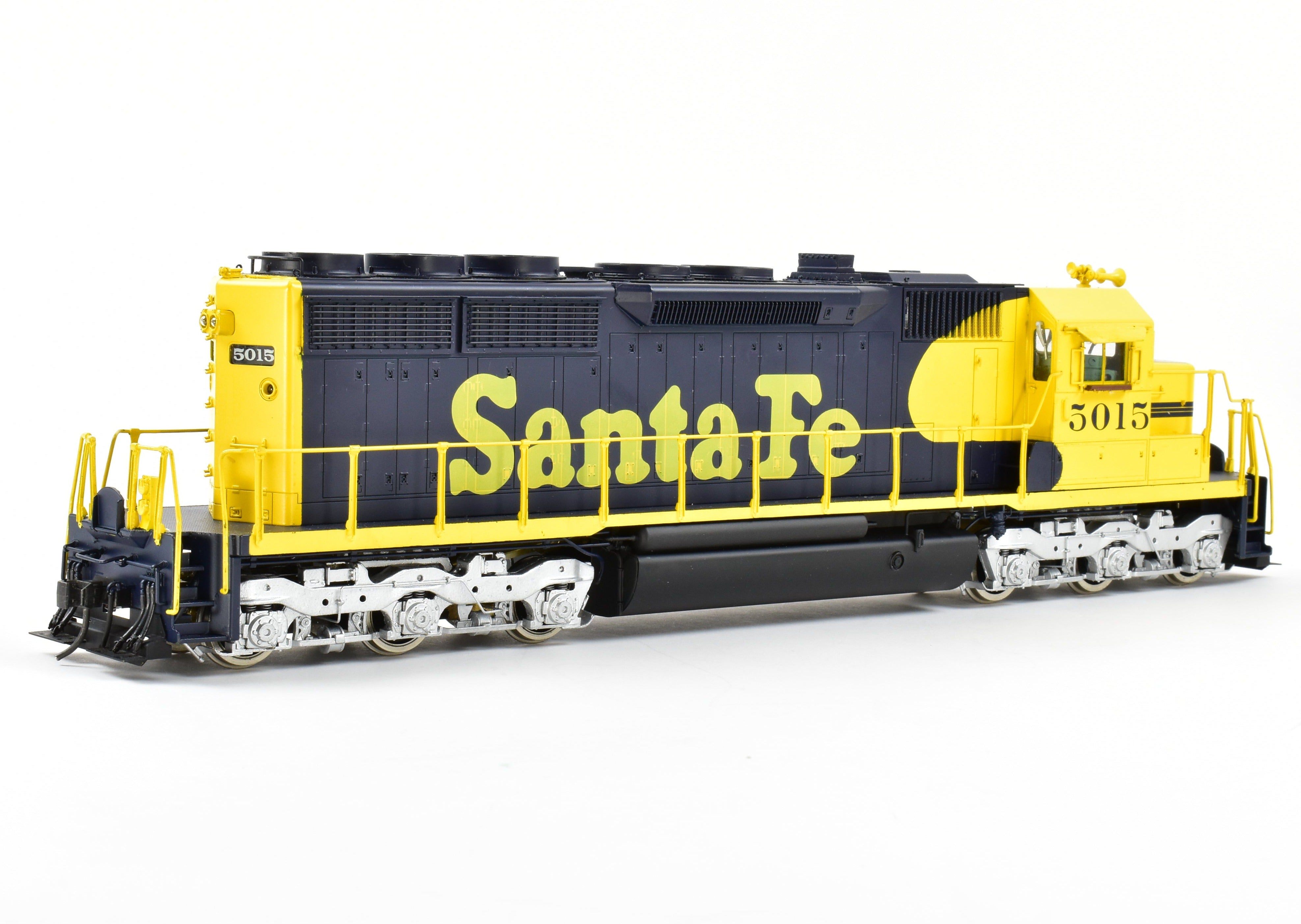 O Gauge Brass Precision Scale Co. ATSF - Santa Fe SD40 - 2 Model Locomotive #5015 with Factory Painting - A Rare Collectible