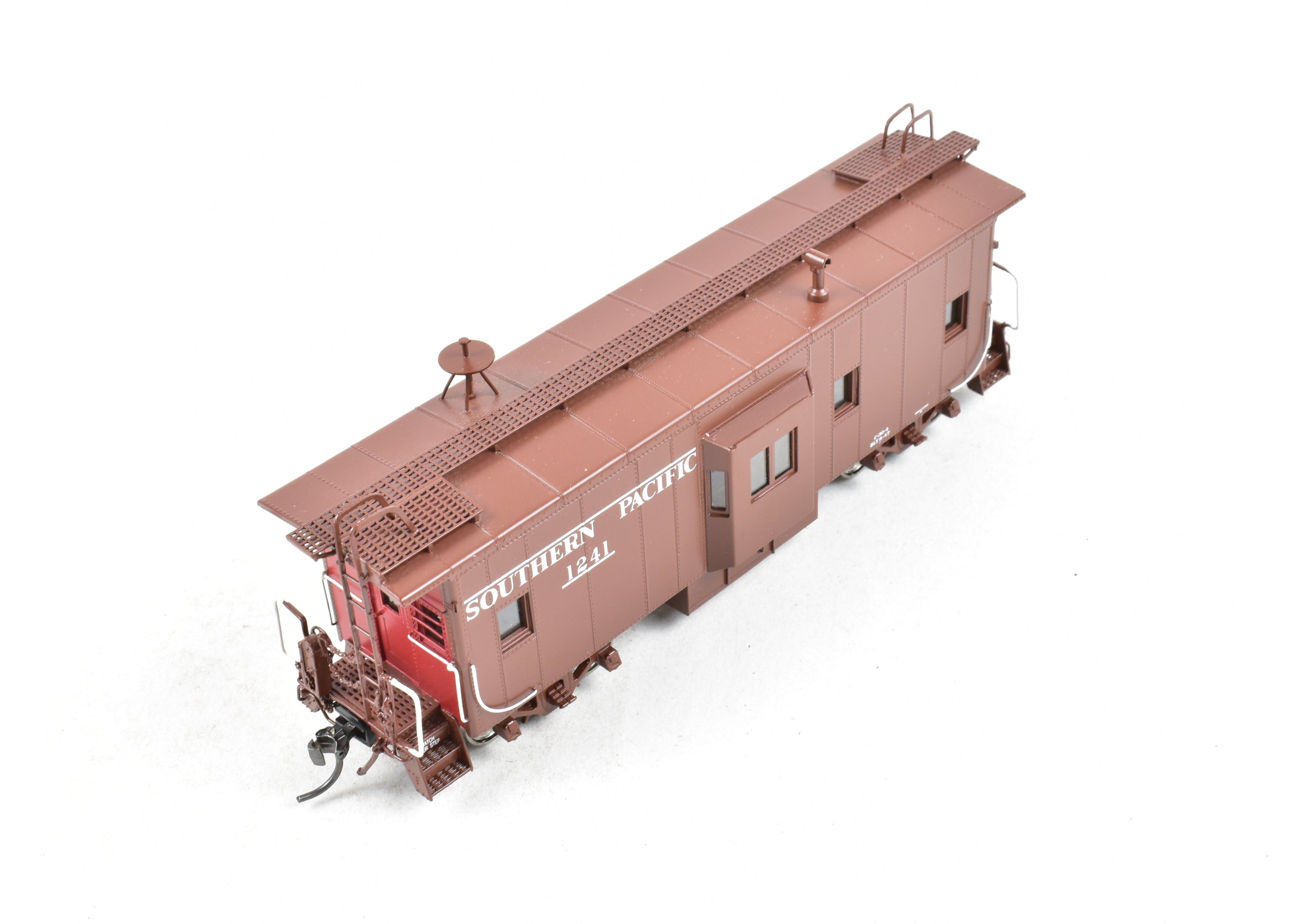 HO Scale Brass Caboose - Challenger Imports SP - Southern Pacific Class C - 30 - 4 BW, Featuring FP No. 1241