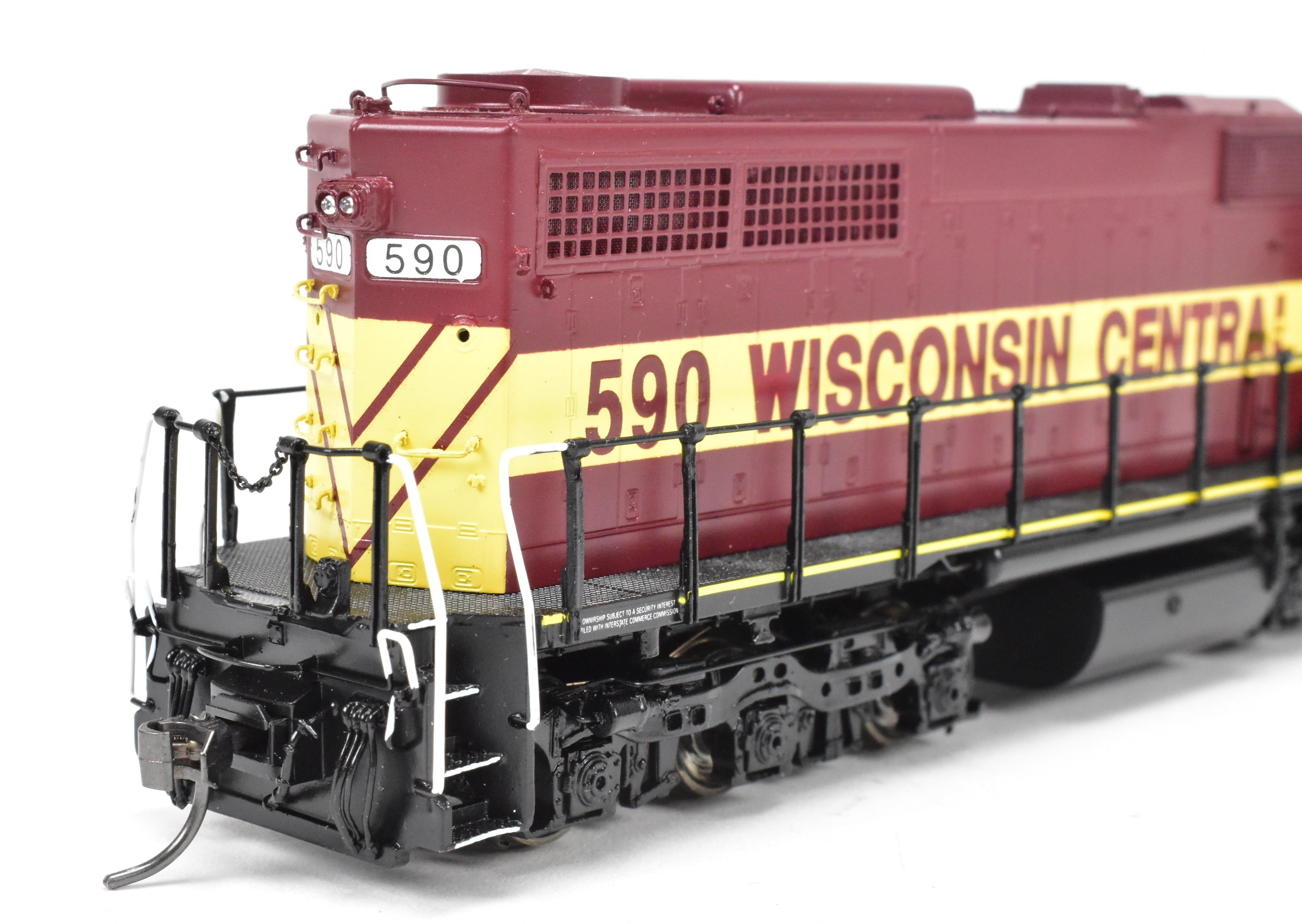 HO Brass OMI - Overland Models, Inc. WC Wisconsin Central EMD SDL39 Factory Painted #590