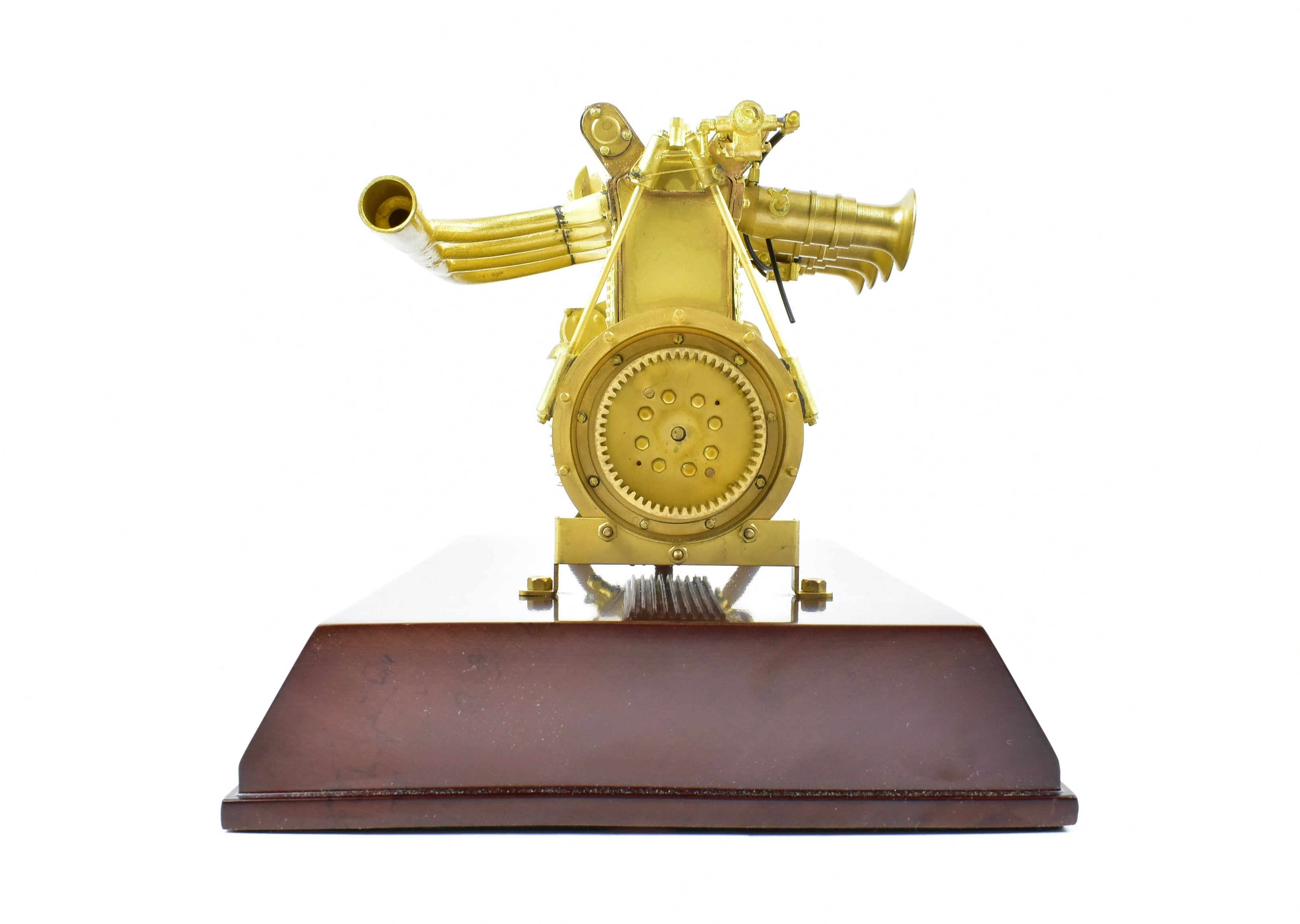 1:5 Scale Vintage Brass Offenhauser Racing Engine Static Model without Original Box