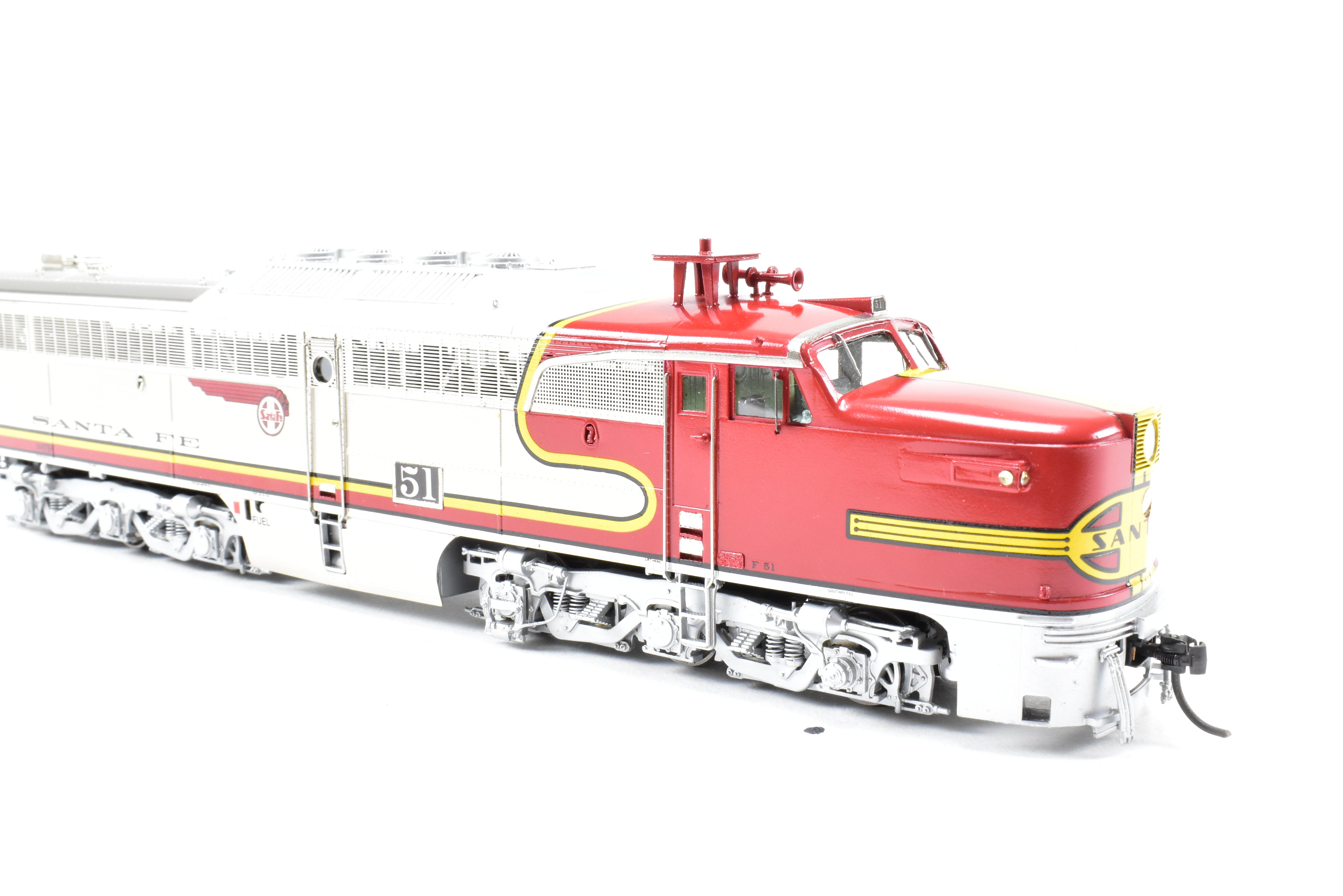HO Brass OMI AT&SF Santa Fe ALCO PA-1/PB-1/EMD Repowered FP Set #51L/#51A/#51C