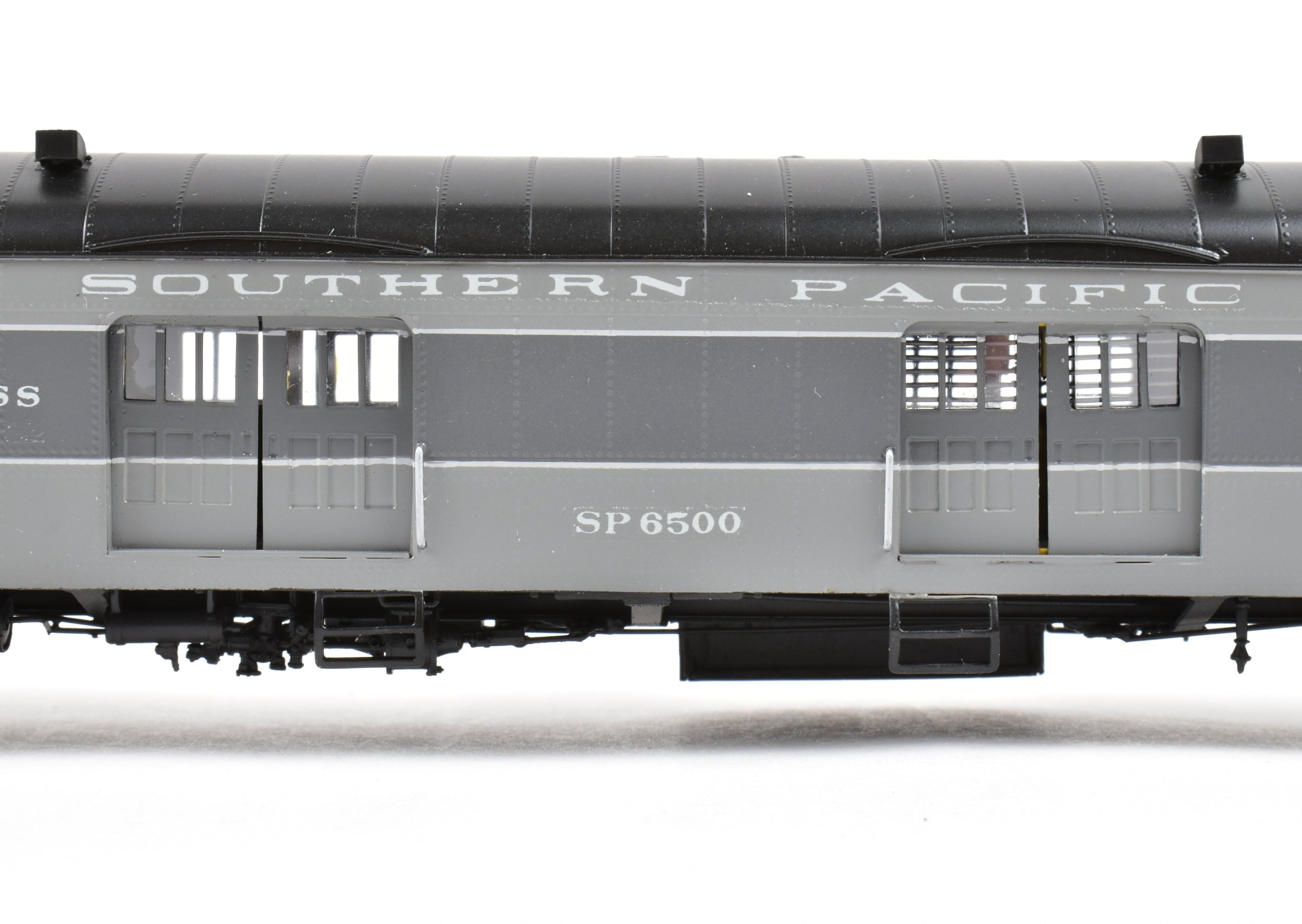HO Scale Brass Model Train - Precision Scale Co. SP Southern Pacific Harriman Baggage/Auto Car 70 - BA - 5 FP No. 6500 for Model Train Enthusiasts