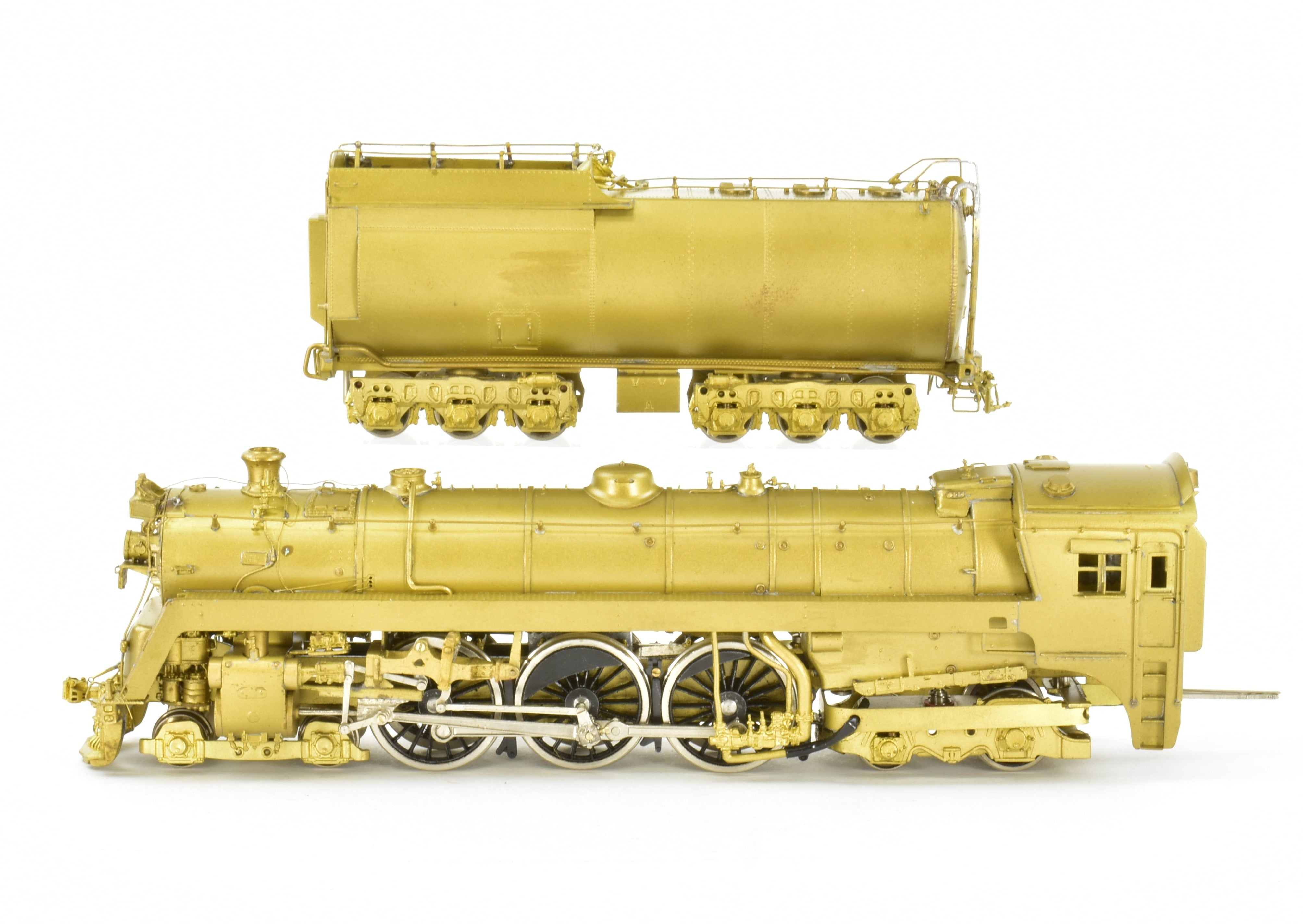 HO Scale Brass Model Train - Van Hobbies CNR (Canadian National Railway) K - 5a 4 - 6 - 4 Hudson Locomotive Replica