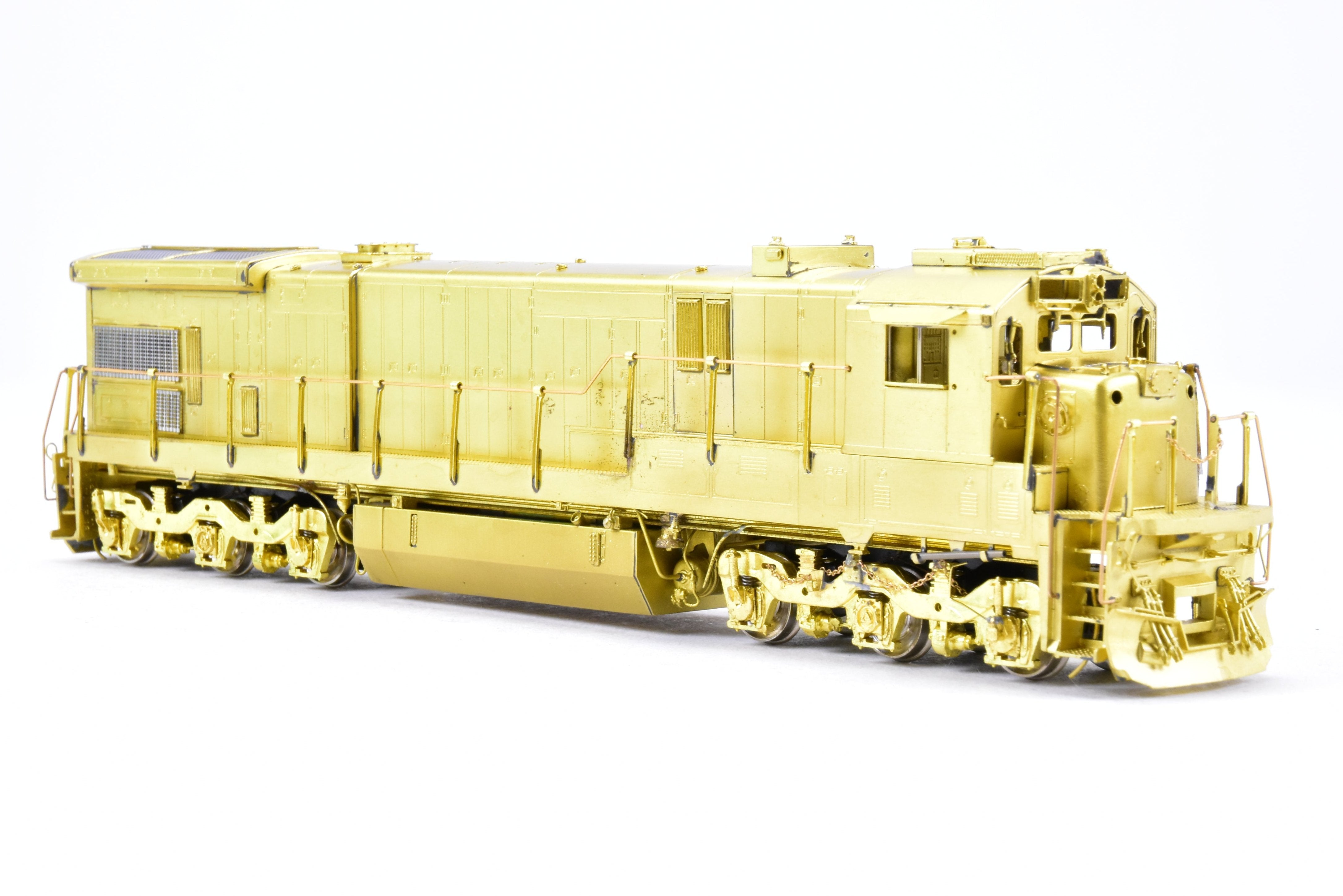 HO Brass ATSF Santa Fe GE C30 - 7 #8123 - 8152 Mid - 80s by Overland Models Inc.