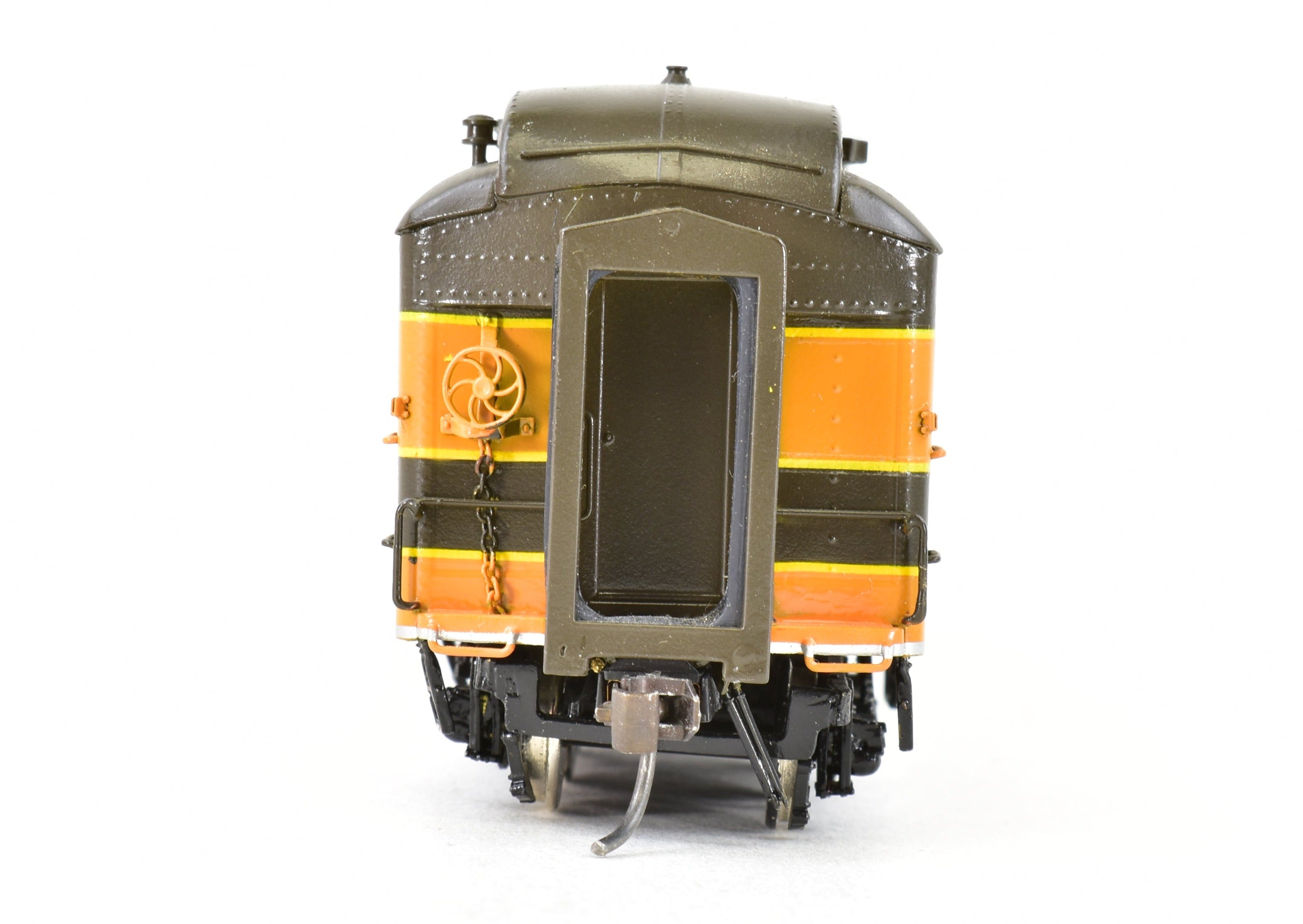 HO Scale Brass Precision Scale Co. (PSC) Custom Painted Great Northern Heavyweight Full Railway Post Office Model Train Car