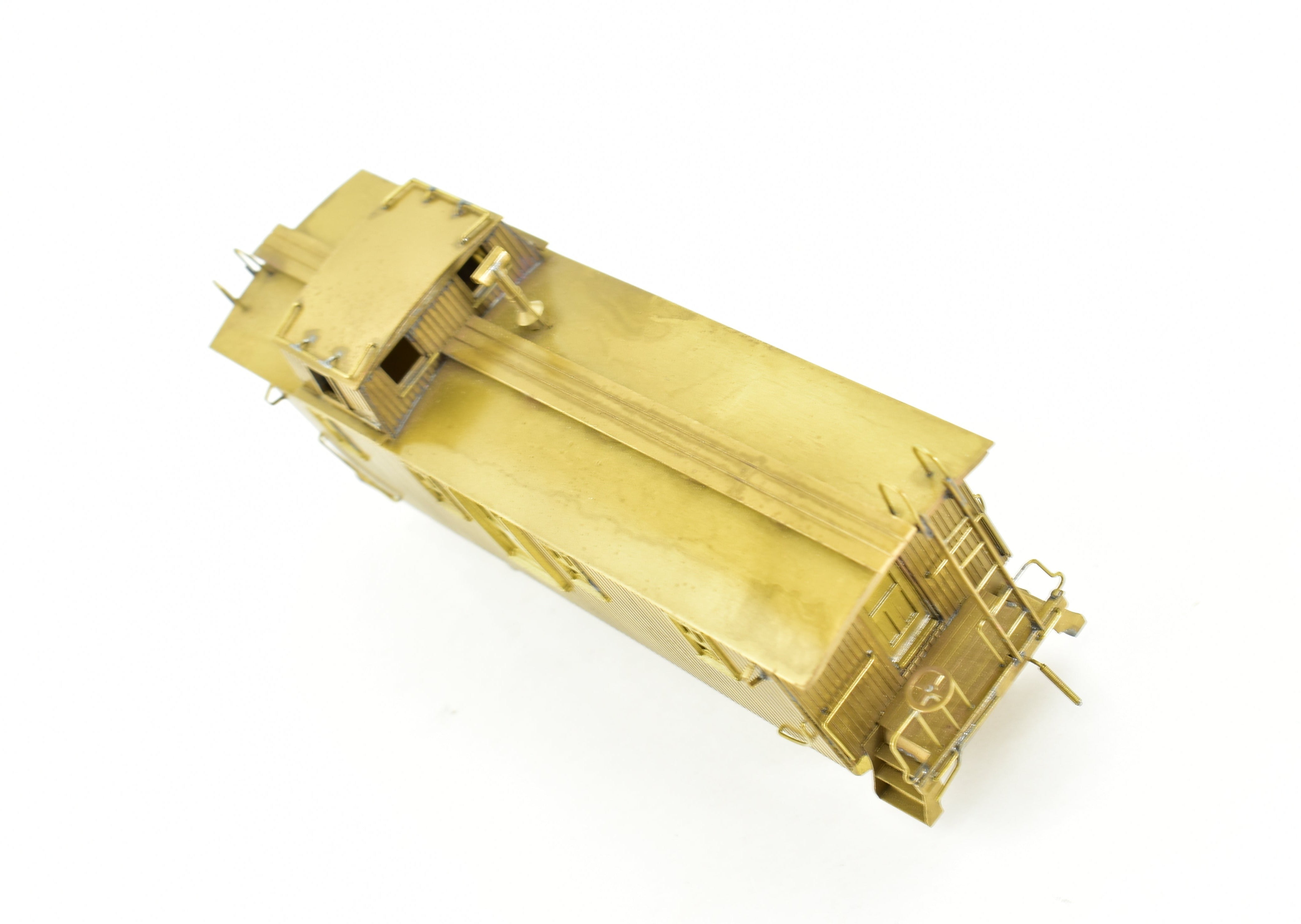 HO Scale Brass Gem Illinois Central #9405 Wood Side Door Caboose Model