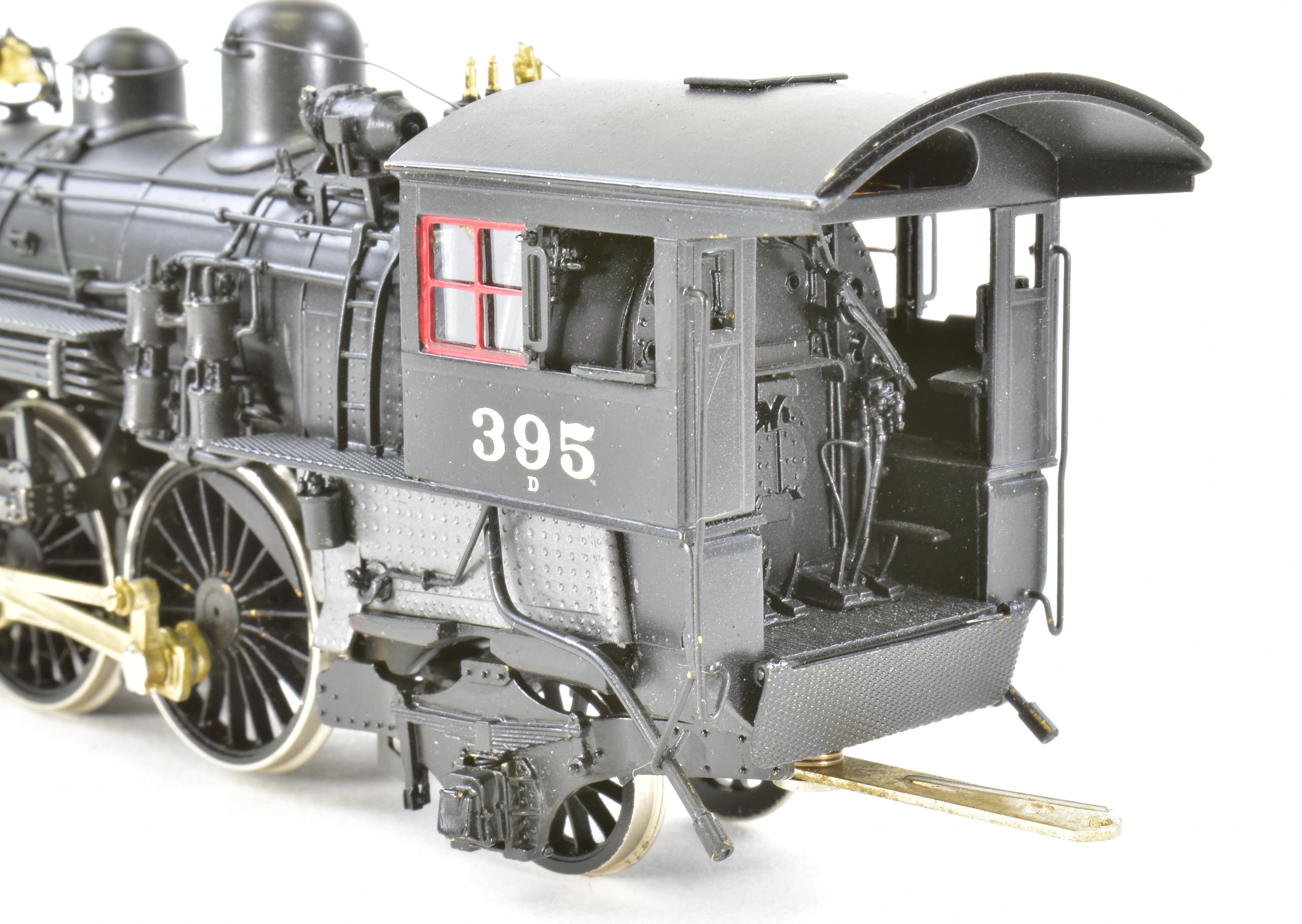 HO Scale Brass Model Train - Overland Models' Chicago & North Western D 4-4-2 Atlantic Professionally Painted Locomotive