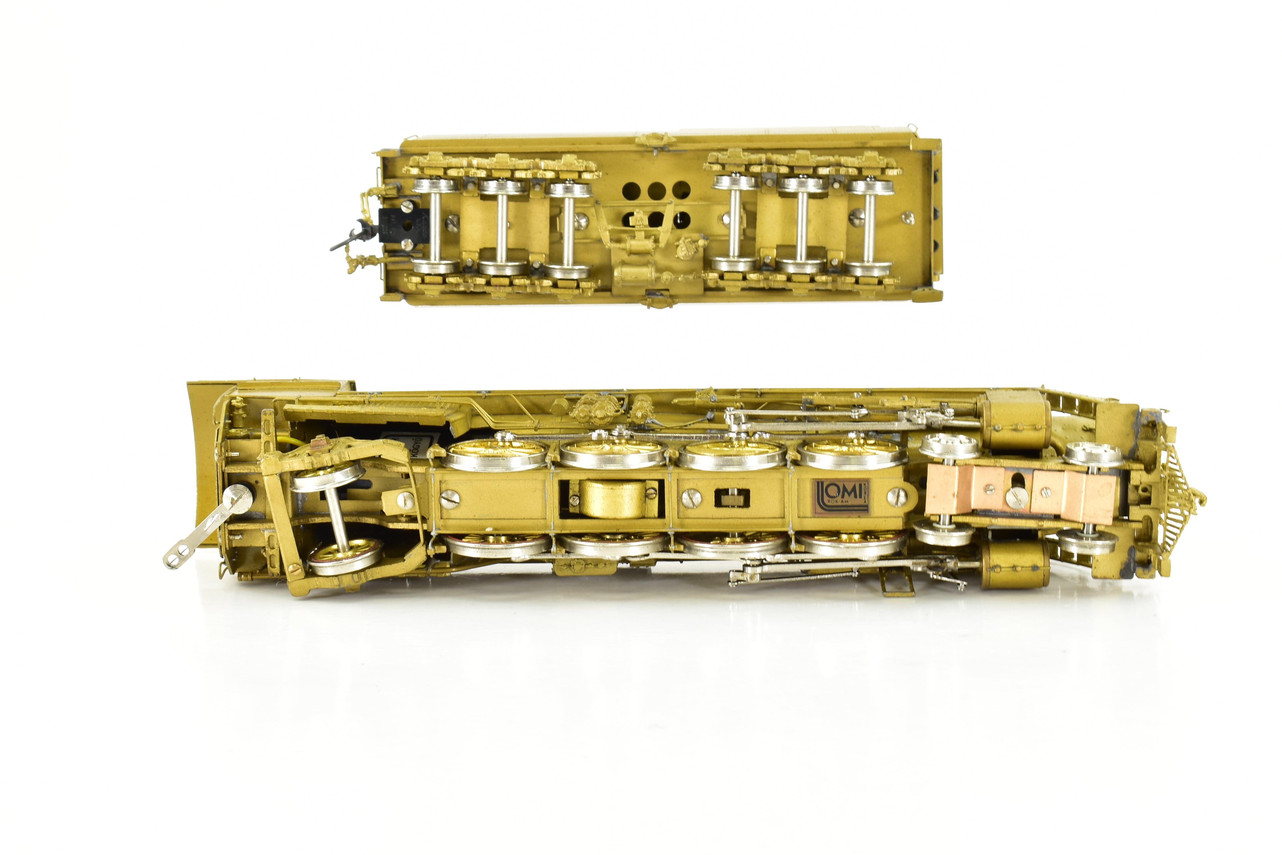 HO Brass OMI Overland Models CB&Q Burlington Route B-1A 4-8-2 Well-Detailed Model