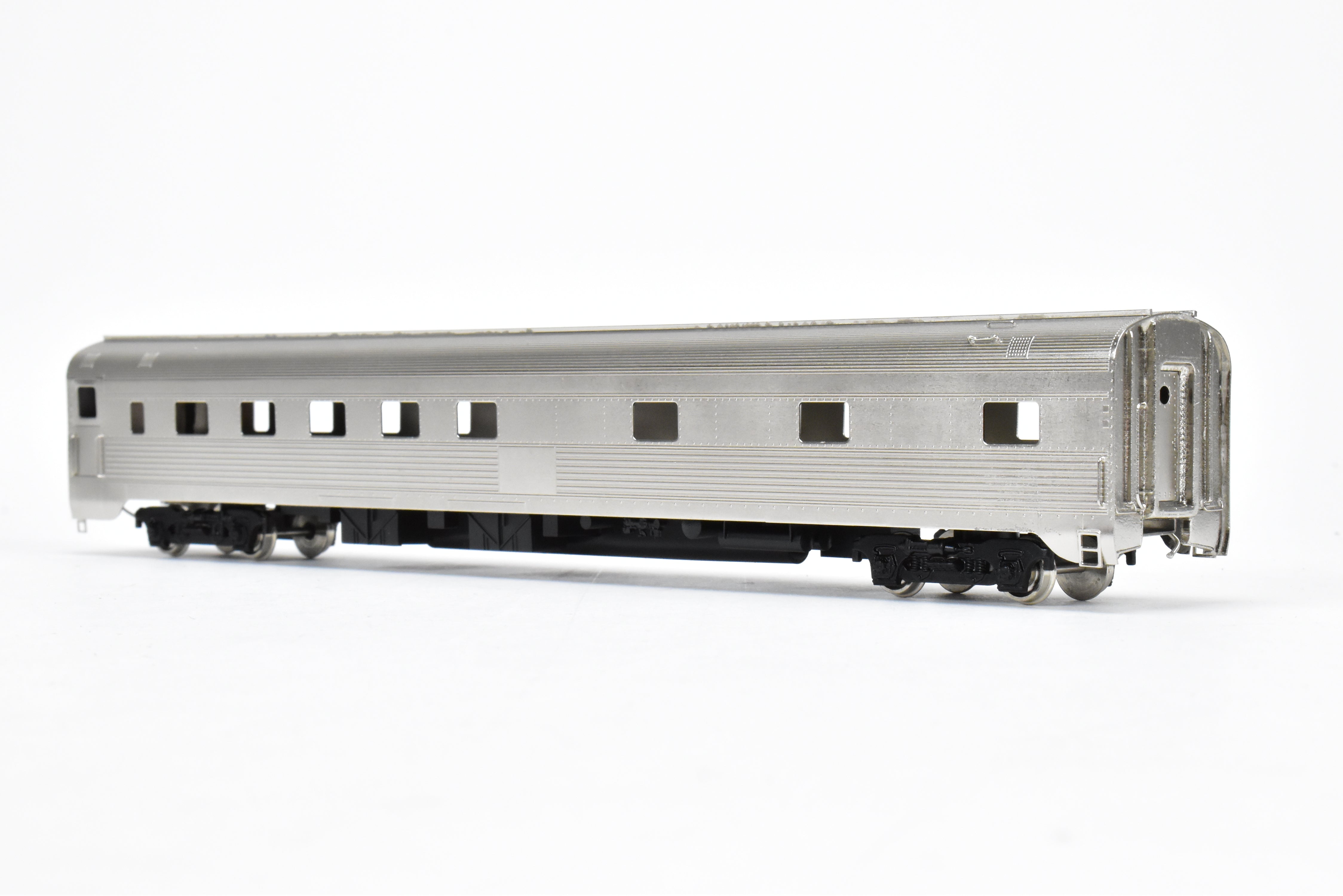 HO Scale Brass Original Whistle Stop Southern Pacific Budd 10 - 6 Sleeper Factory - Plated