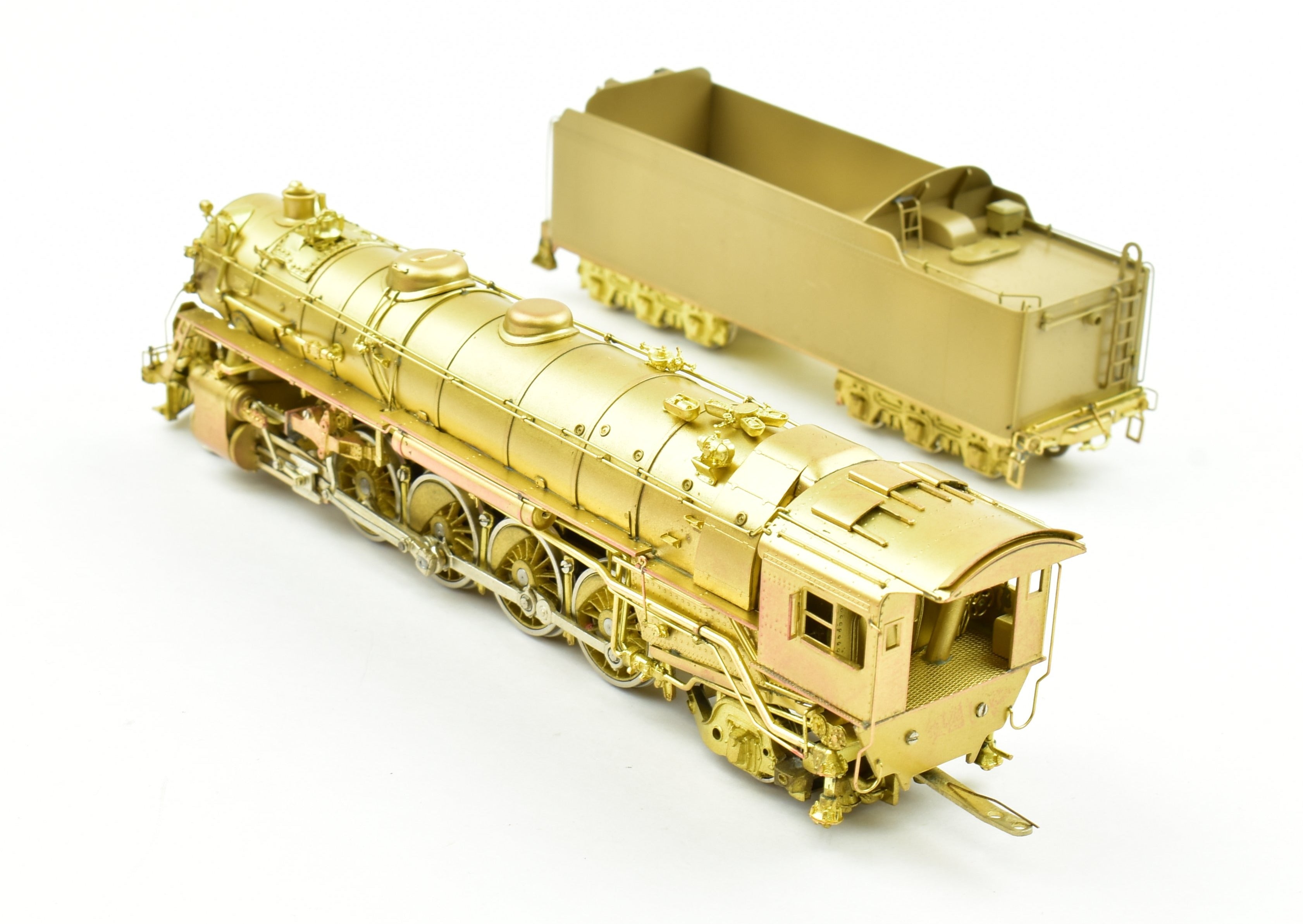 HO Scale Brass Key Imports Model Train - New York Central L - 2d 4 - 8 - 2 Mohawk from the 1981 Production Run
