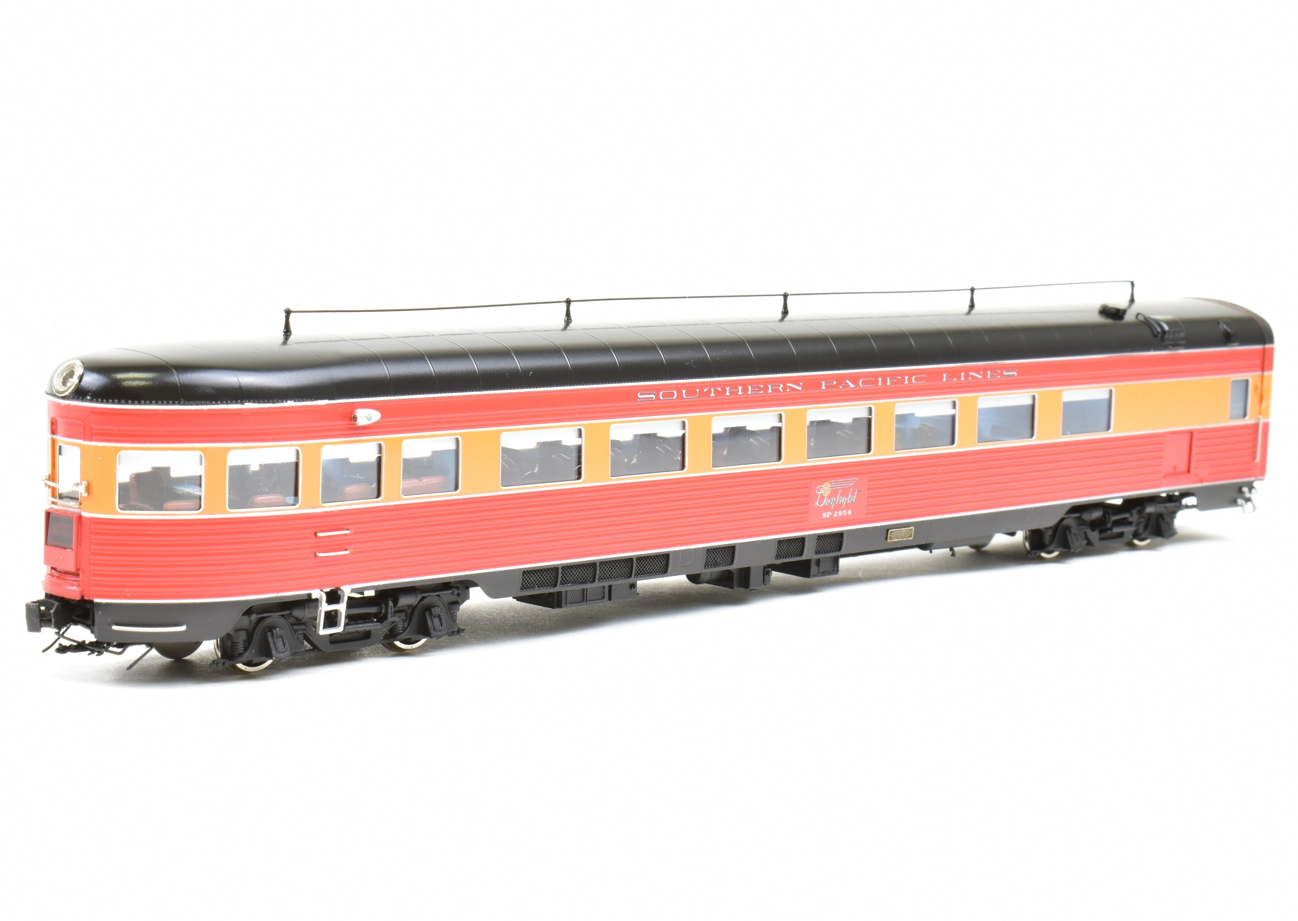 High - Quality HO Scale Brass Model Train CON CIL - Challenger Imports SP - Southern Pacific 1941 Morning Daylight 16 - Car Complete Full Train Set Along with 10 - Car Set and Two 3 - Car Add - On Sets FP