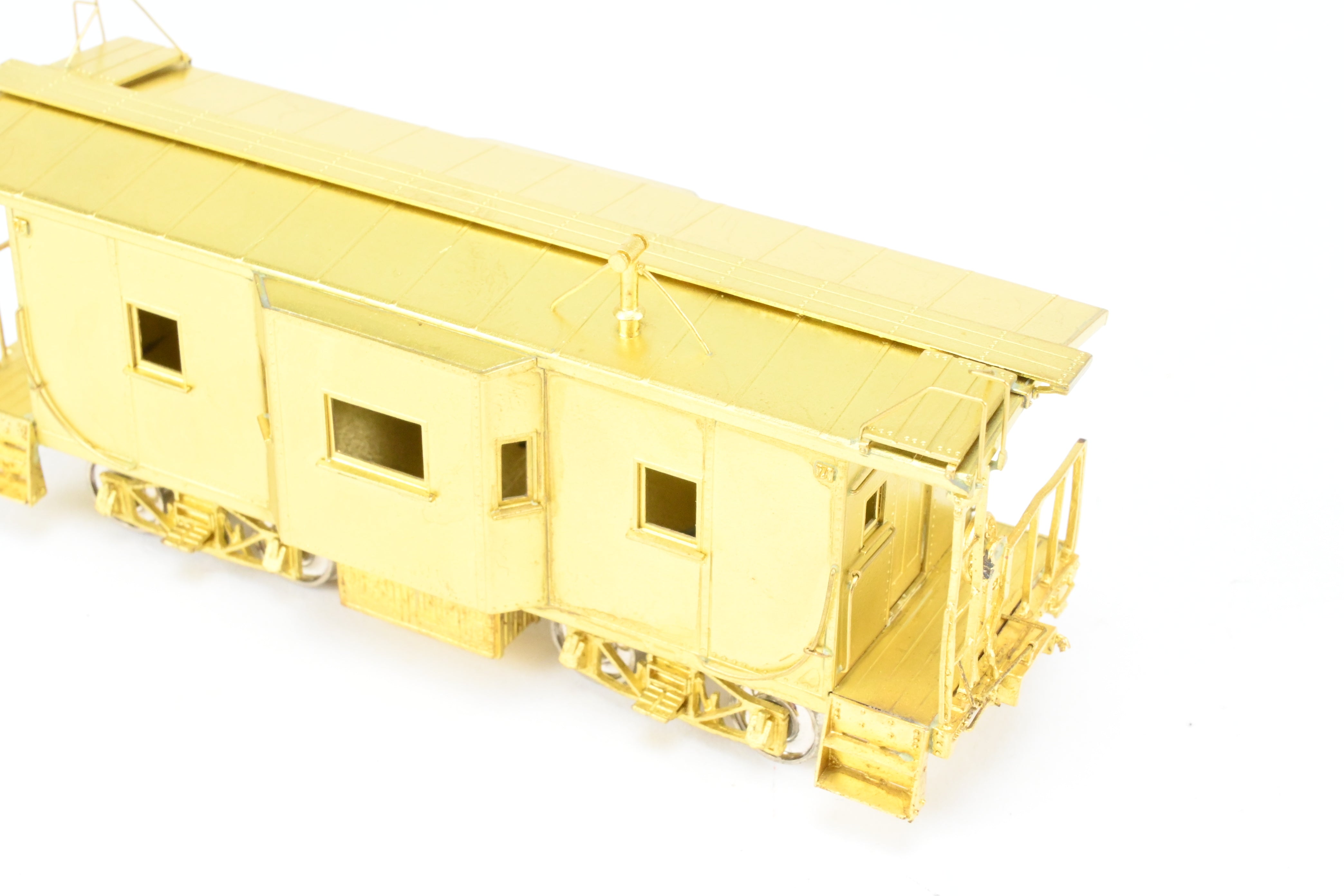 HO Scale Brass OMI - Overland Models, Inc. Baltimore & Ohio (B&O) Class I - 7 Bay Window Caboose Model Set with Road Numbers from C2500 to C2507