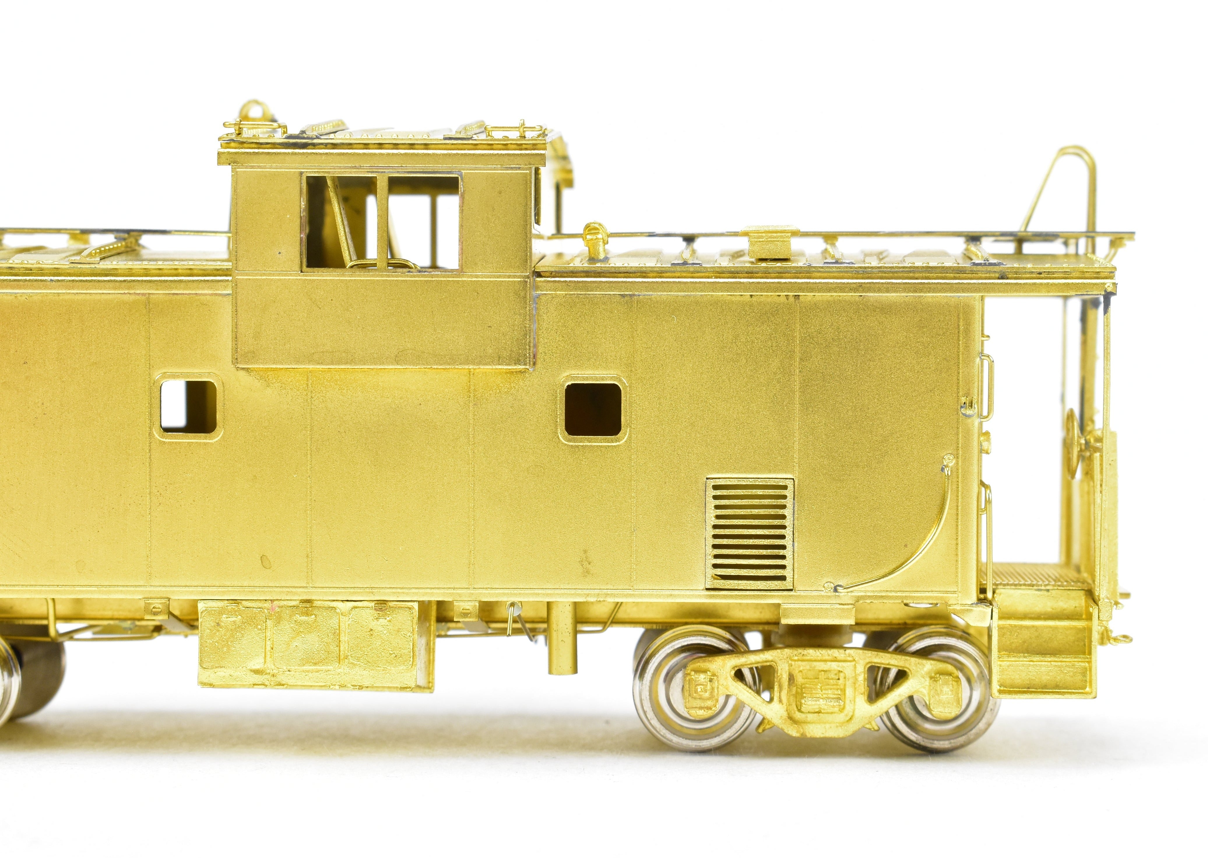 HO Scale Brass Model Railroad Caboose - OMI (Overland Models, Inc.) D&H (Delaware & Hudson) International Wide - Vision Caboose