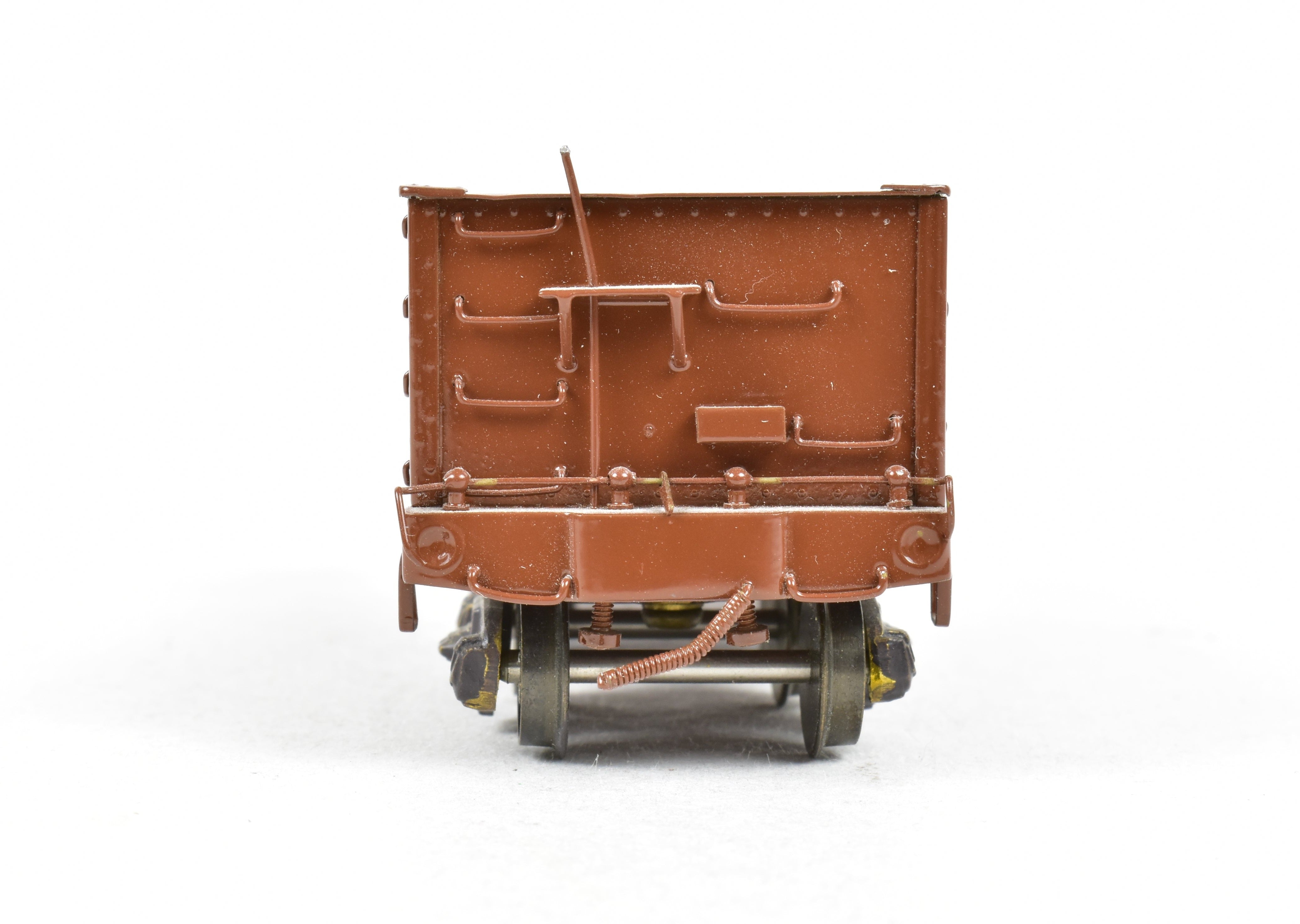 HO Scale Brass Hallmark Models Custom - Painted Missouri Pacific Snow Plow Model
