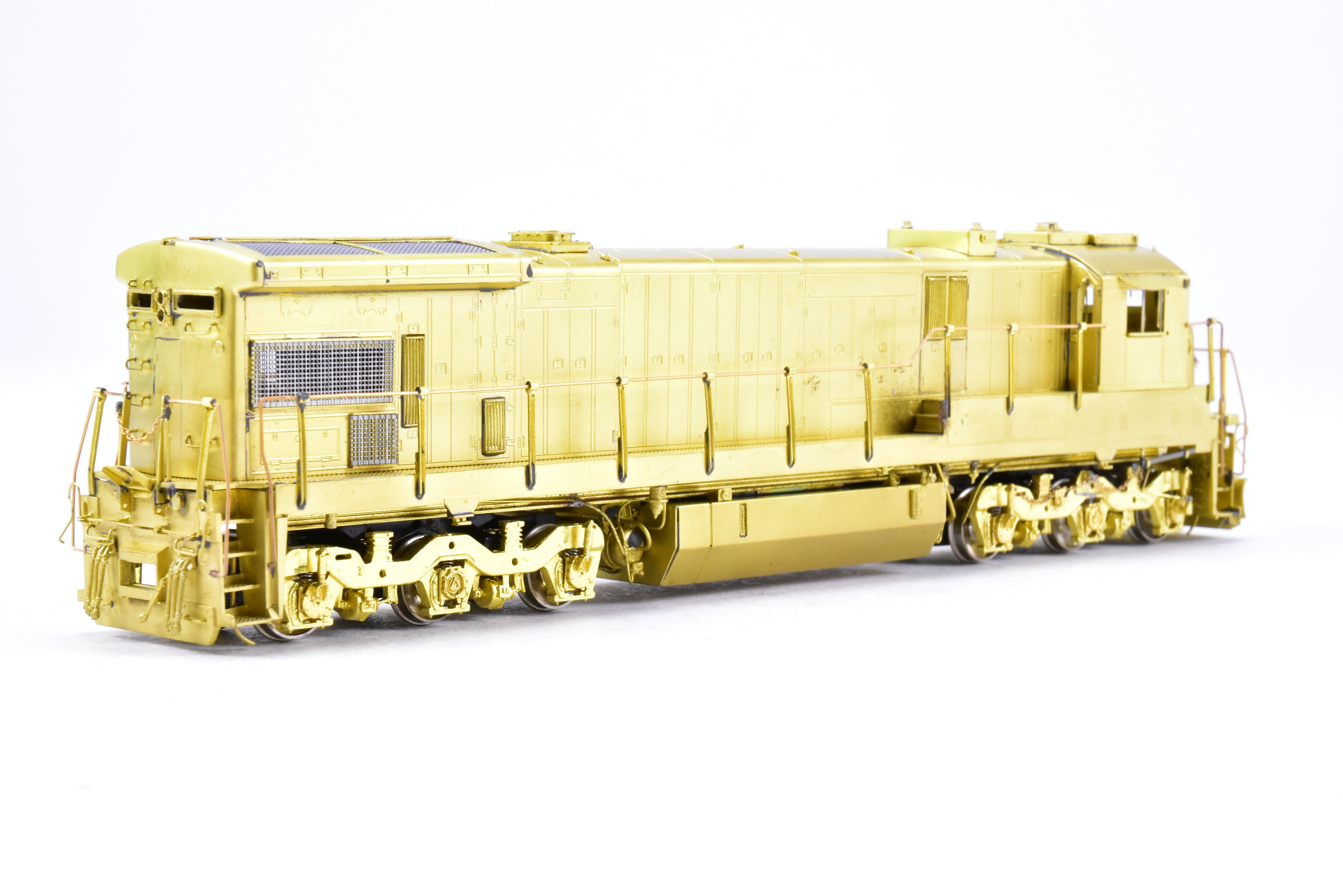 HO Brass ATSF Santa Fe GE C30 - 7 #8123 - 8152 Mid - 80s by Overland Models Inc.