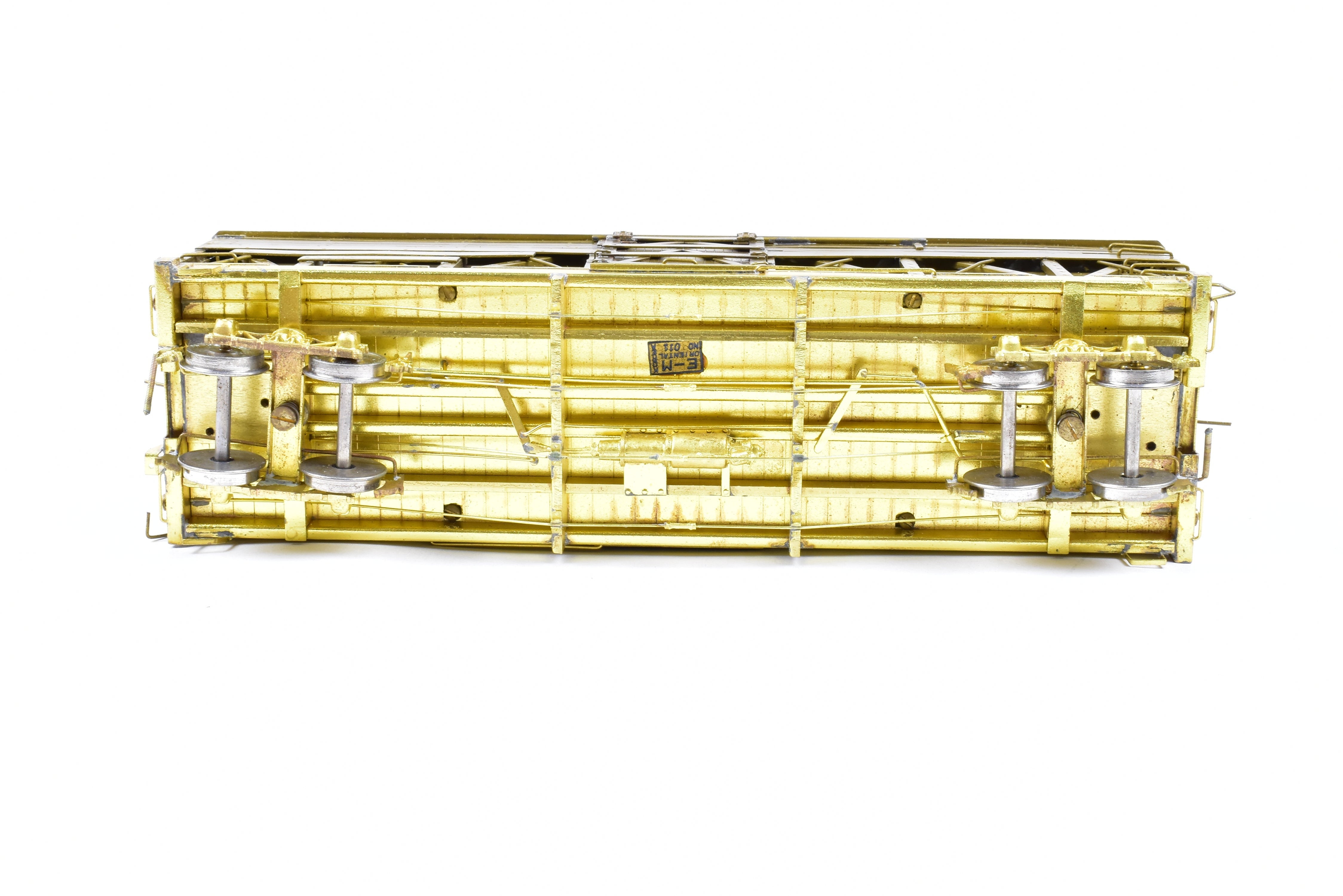 On3 Scale Brass Empire Midland Model of Denver & Rio Grande Western 30-Foot Stock Car