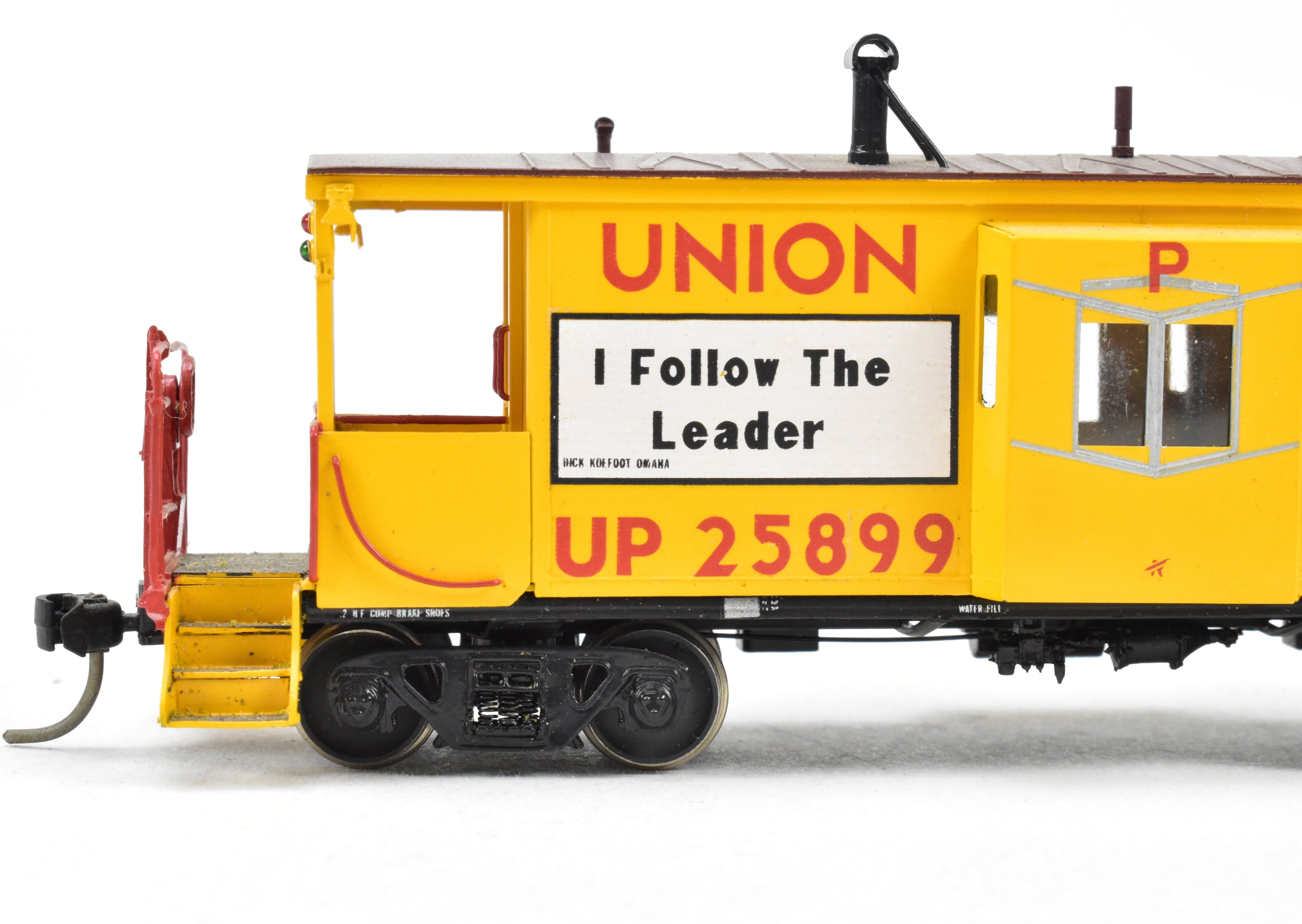 HO Scale Brass OMI - Overland Models, Inc. Union Pacific (UP) CA - 11M Caboose Model CP No. 25899 for Model Train Enthusiasts