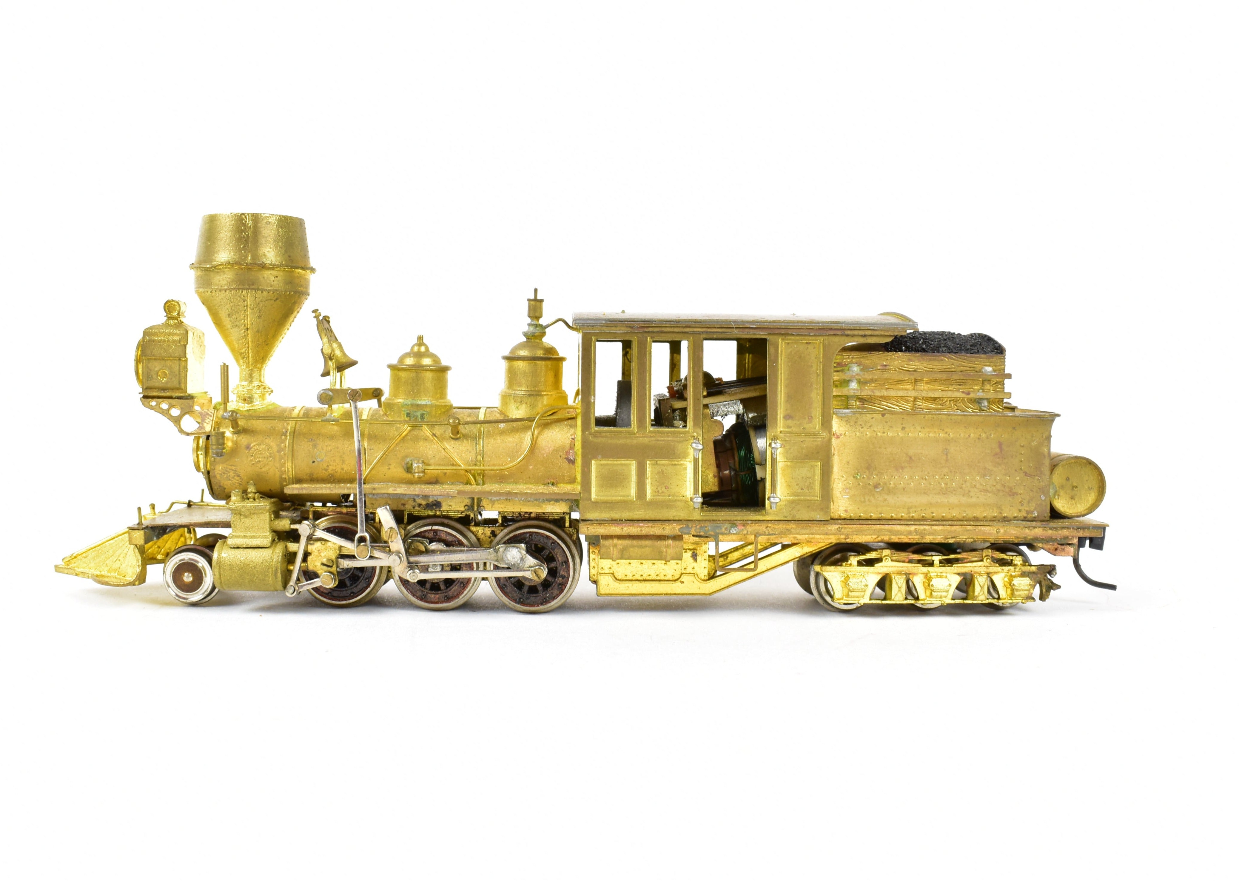 HOn3 Scale Brass Model Train - Denver South Park & Pacific Mason Bogie 2 - 6 - 6T by Balboa DSP&P