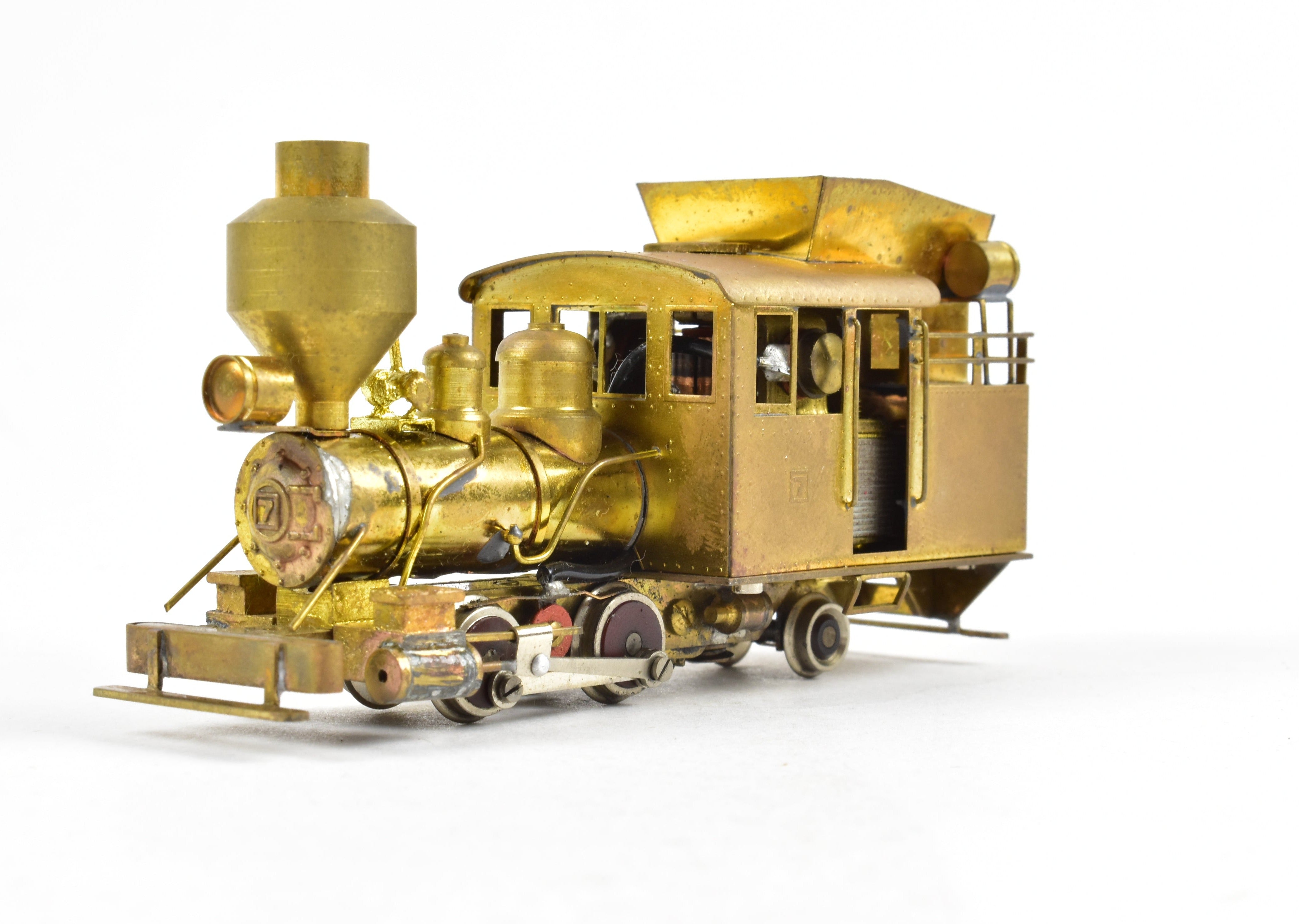 1978 HOn3 Brass Westside Model Co. Baldwin 0-4-2T Logging Locomotive Model