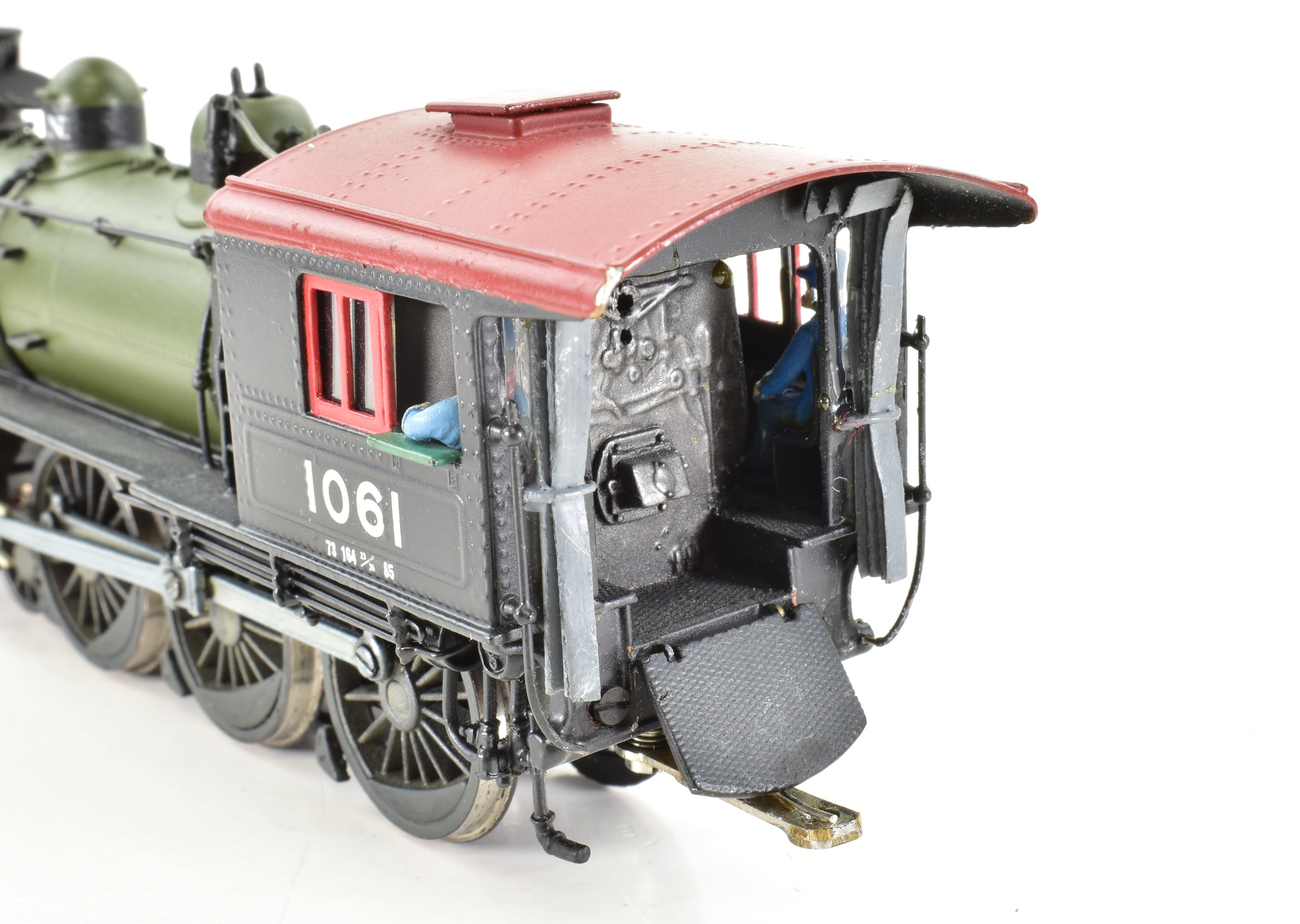 HO Scale Custom-Painted Brass Great Northern 4-6-0 Class E-8 Model No. 1061