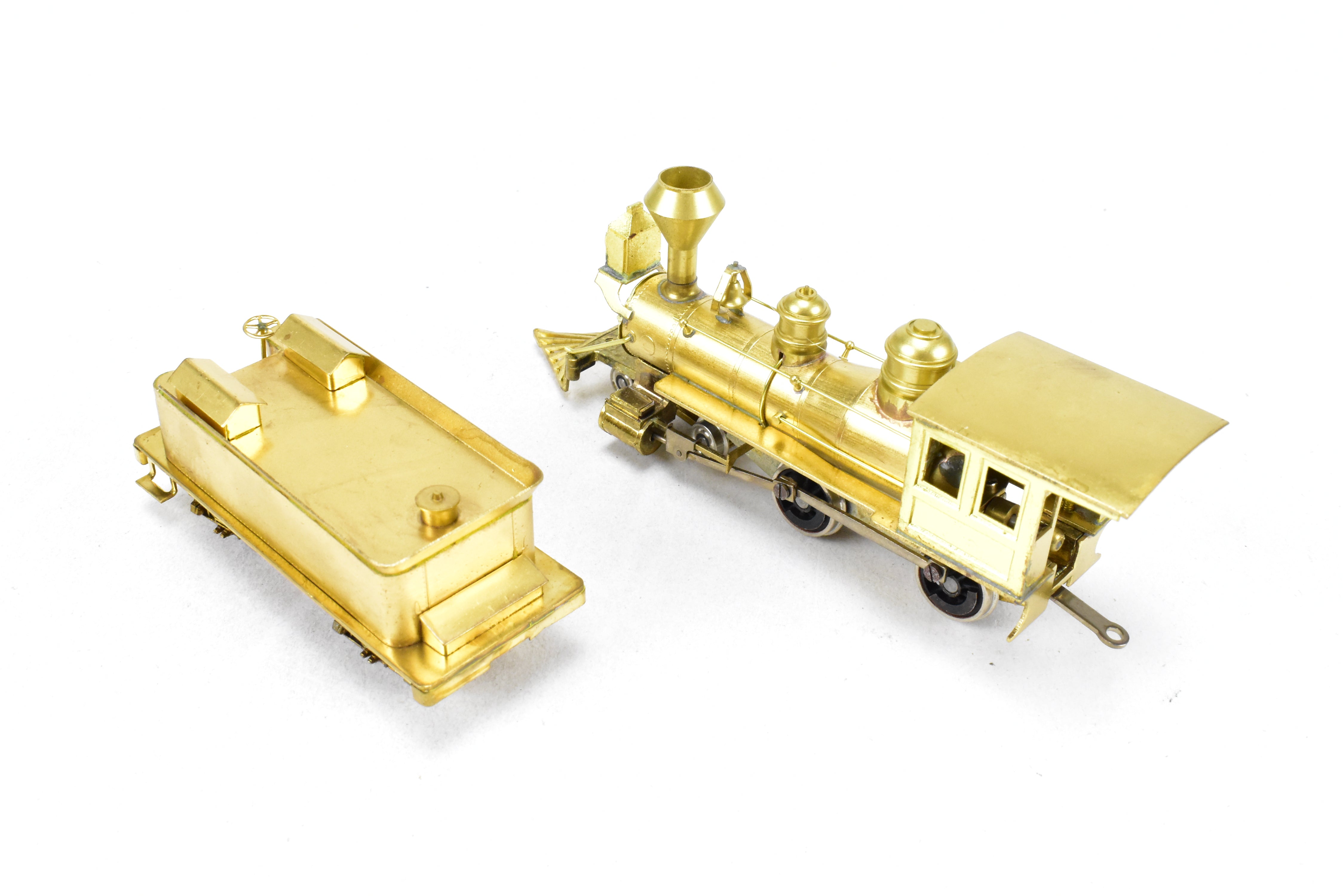 1880s American 4-4-0 HOn3 Brass Model from Far East Distributors, Spartan Series