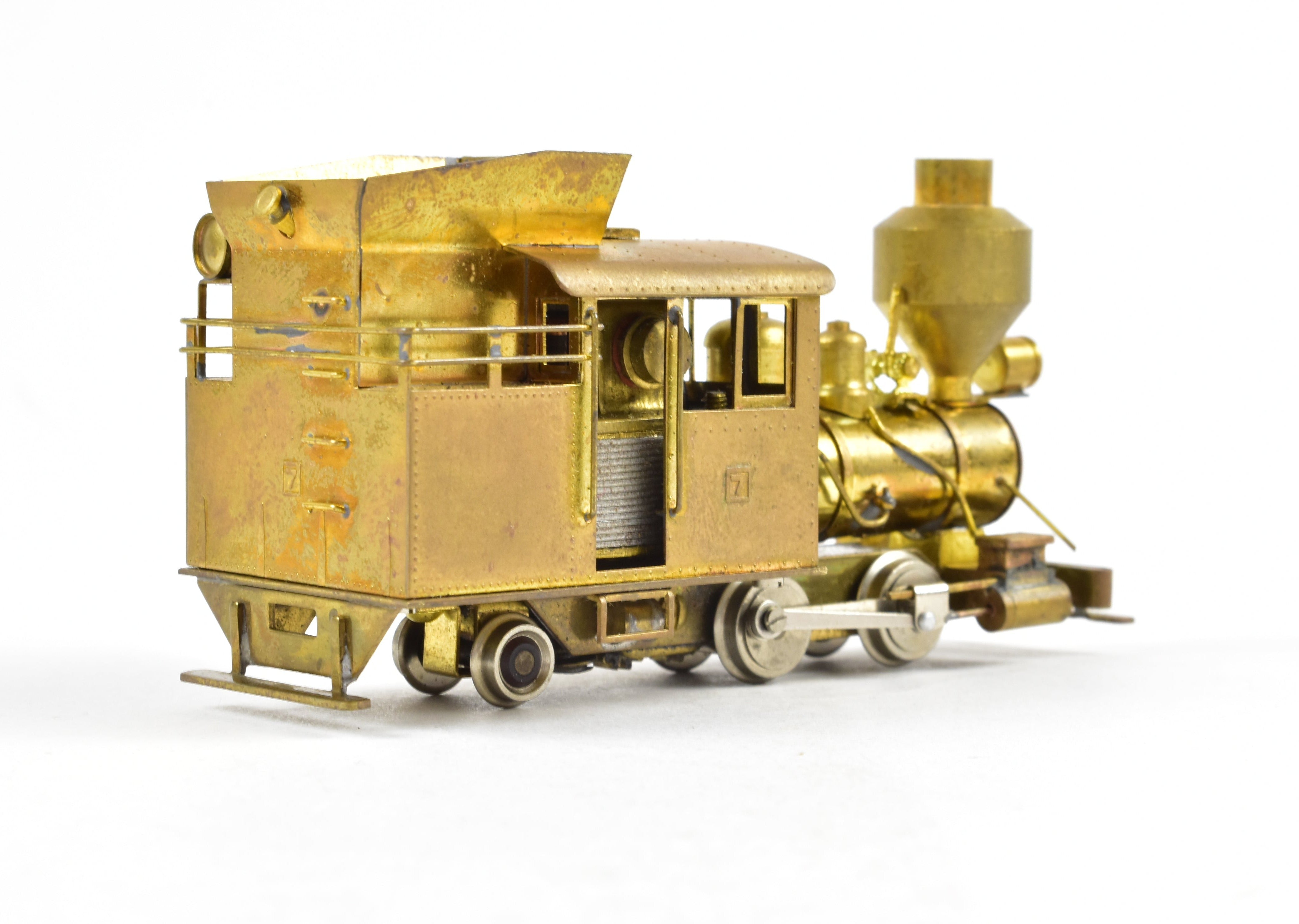 1978 HOn3 Brass Westside Model Co. Baldwin 0-4-2T Logging Locomotive Model