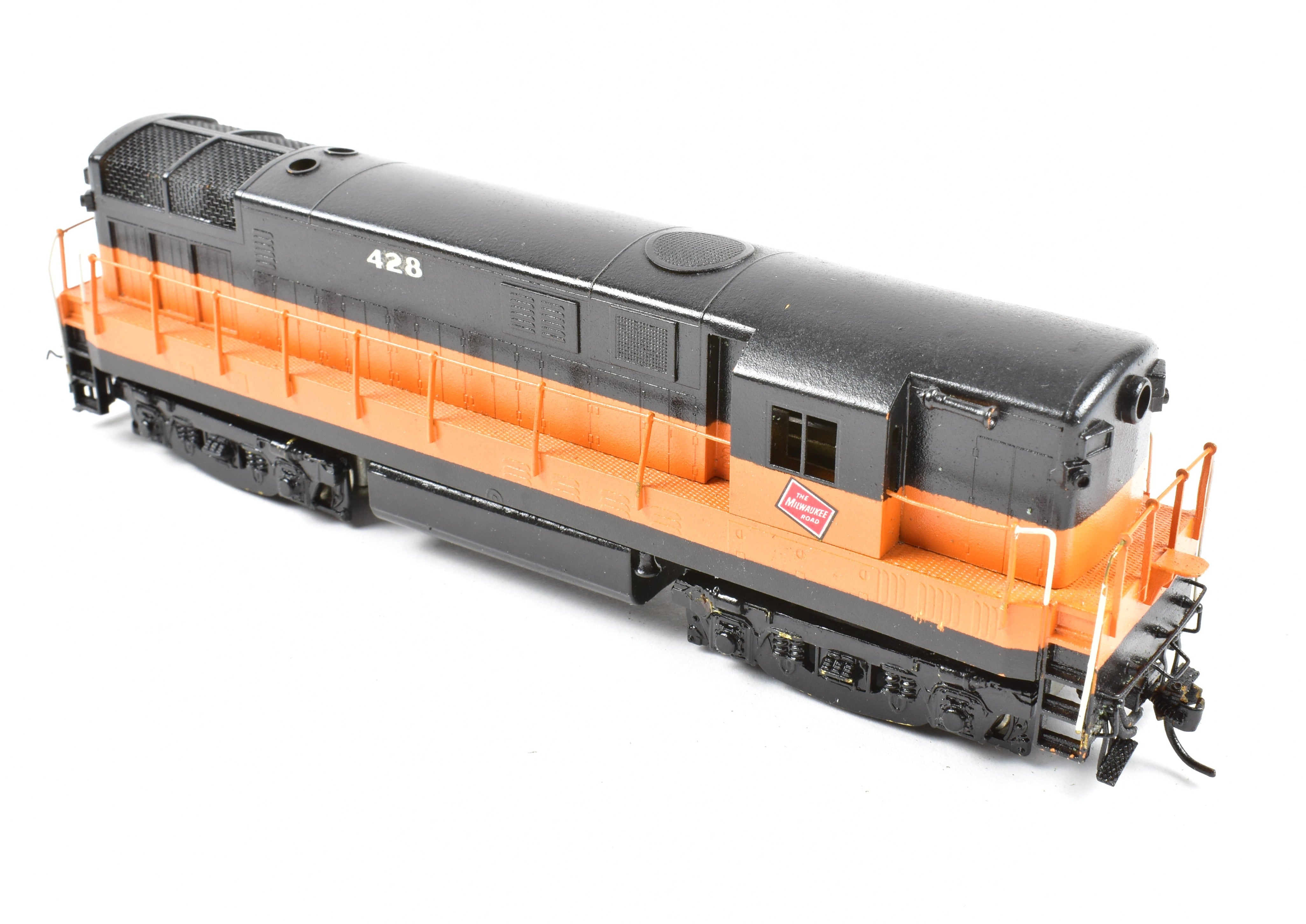 HO Scale Brass Red Ball Milwaukee Road H-16-44 Baby Trainmaster Model
