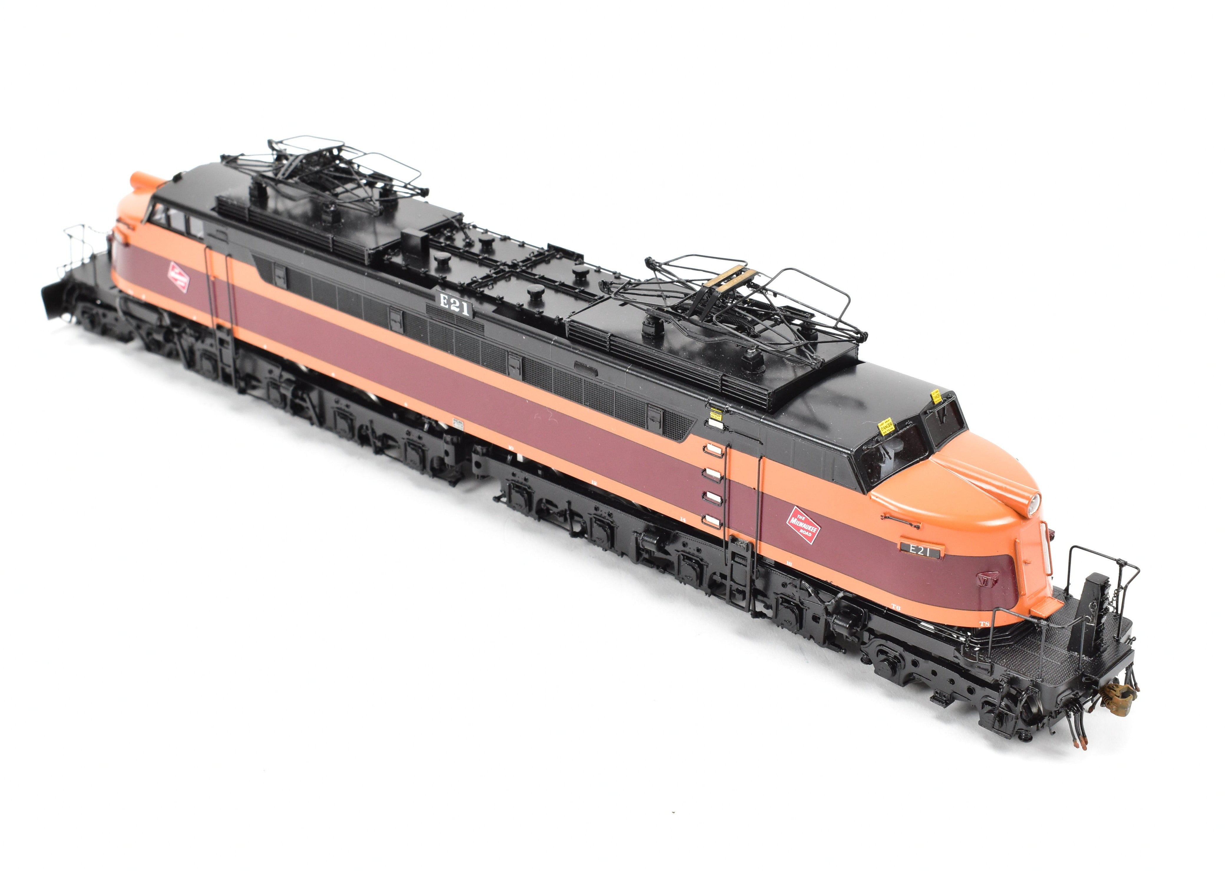 HO Scale Brass Precision Model Train - Precision Scale Co. MILW - Milwaukee Road EP - 4 Little Joe FP in 1960s Scheme No. E - 21